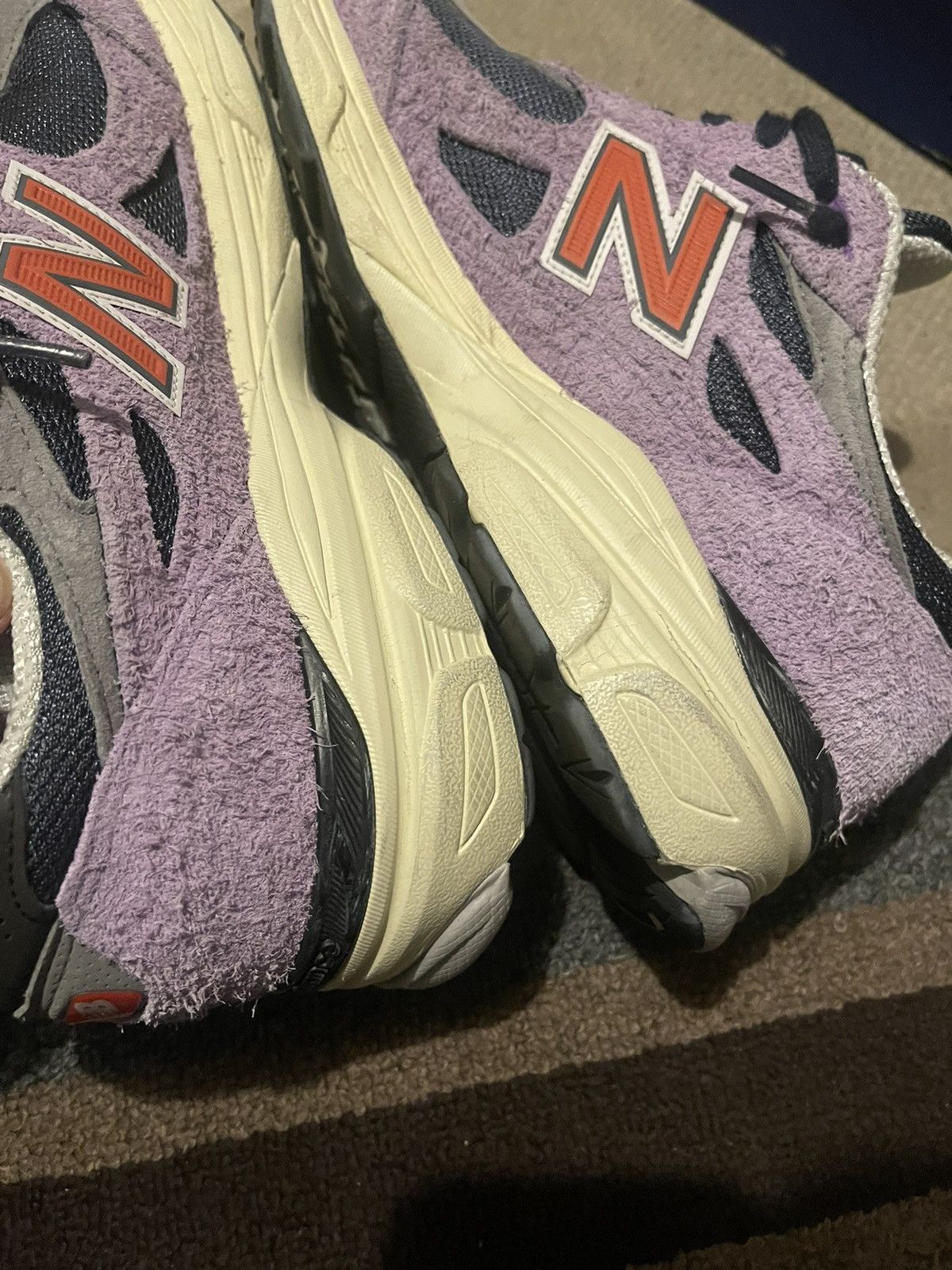 Aime Leon Dore × New Balance Amethyst 990v4 Teddy Santis Size US 10.5 / EU 43-44 - 10 Thumbnail