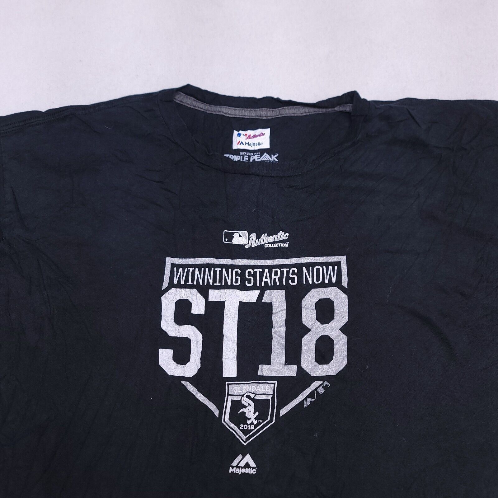 Majestic Majestic MLB Chicago White Sox Graphic Shirt Mens Size 2XL Size US XXL / EU 58 / 5 - 1 Thumbnail