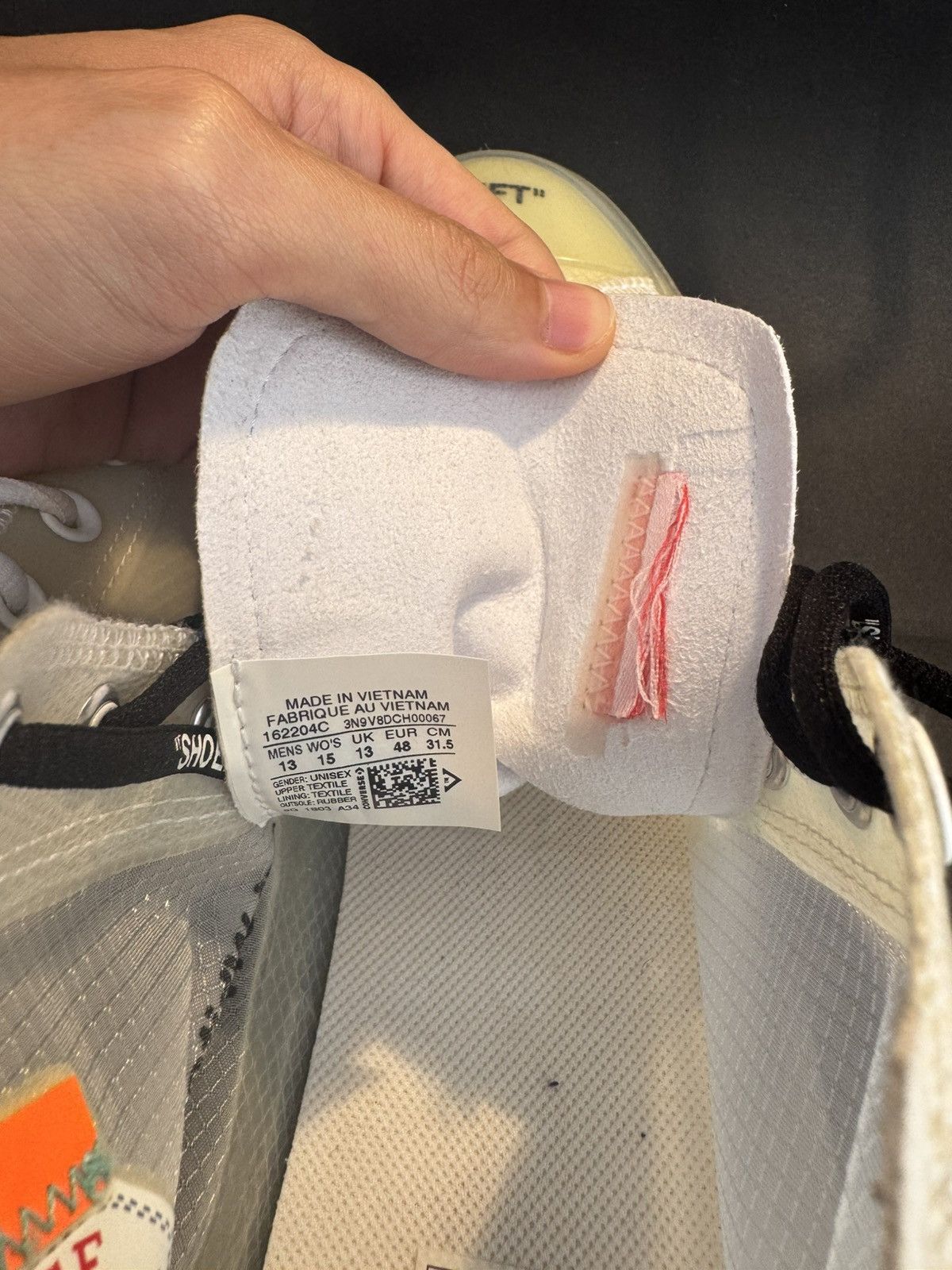 Converse × Off-White Converse Off White Vulcanized Size US 13 / EU 46 - 8 Thumbnail
