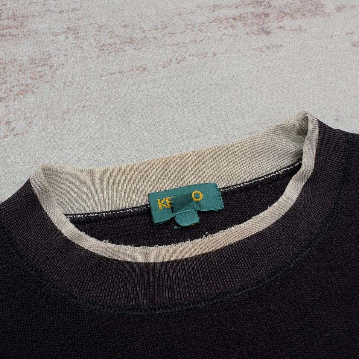 Kenzo KENZO GOLF VINTAGE BLACK CREWNECK SWEATSHIRT EMBROIDED LOGO Size US M / EU 48-50 / 2 - 5 Thumbnail