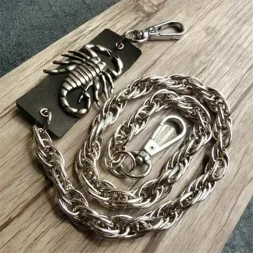 Jewelry Scorpion Waist Wallet Chain Size ONE SIZE - 3 Thumbnail