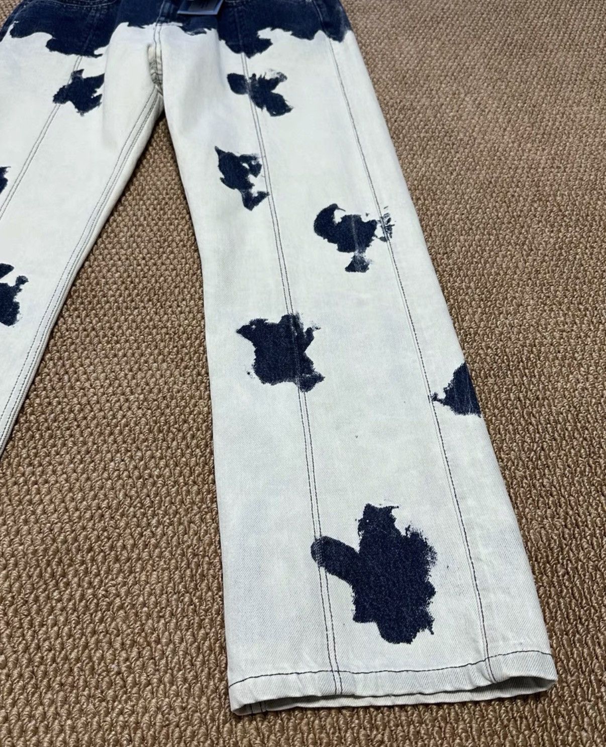 Namacheko NAMACHEKO Paint Splatter Jeans K23 Size US 32 / EU 48 - 3 Thumbnail