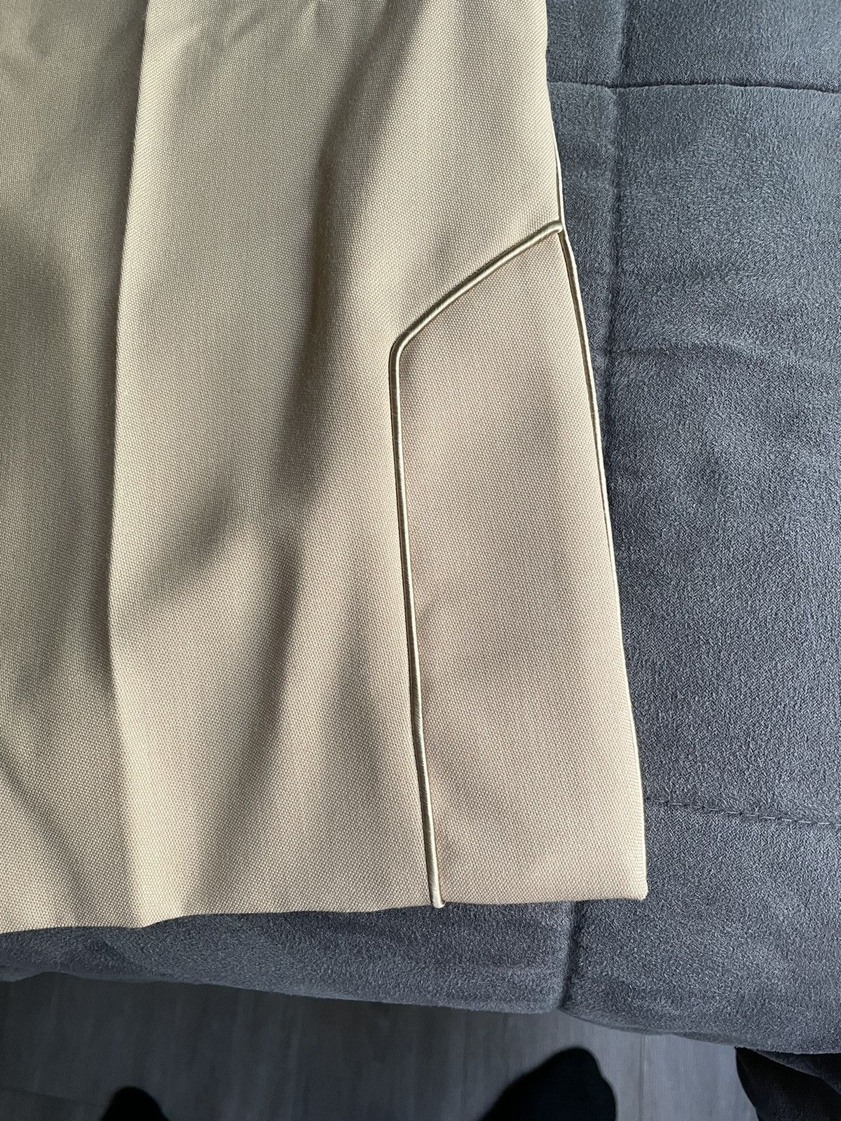 Louis Vuitton Louis Vuitton Pleated Pants With Piping Detail Size US 36 / EU 52 - 3 Thumbnail