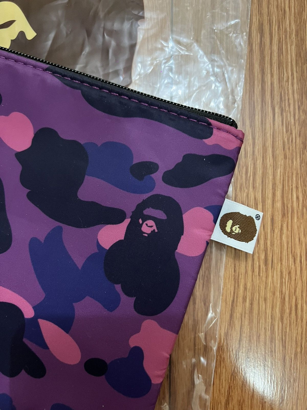 Bape Bape Purple Camo Pouch Size ONE SIZE - 3 Thumbnail