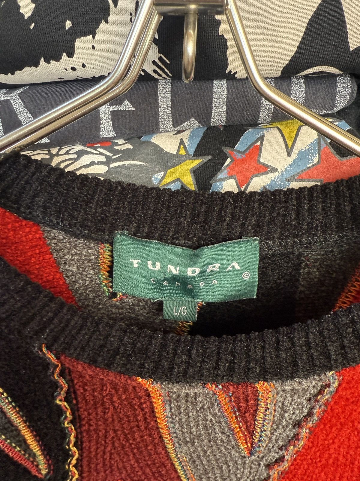 Coogi × Vintage Vintage 80s style Coogi TUNDRA sweater Aztec Western Size US L / EU 52-54 / 3 - 9 Thumbnail