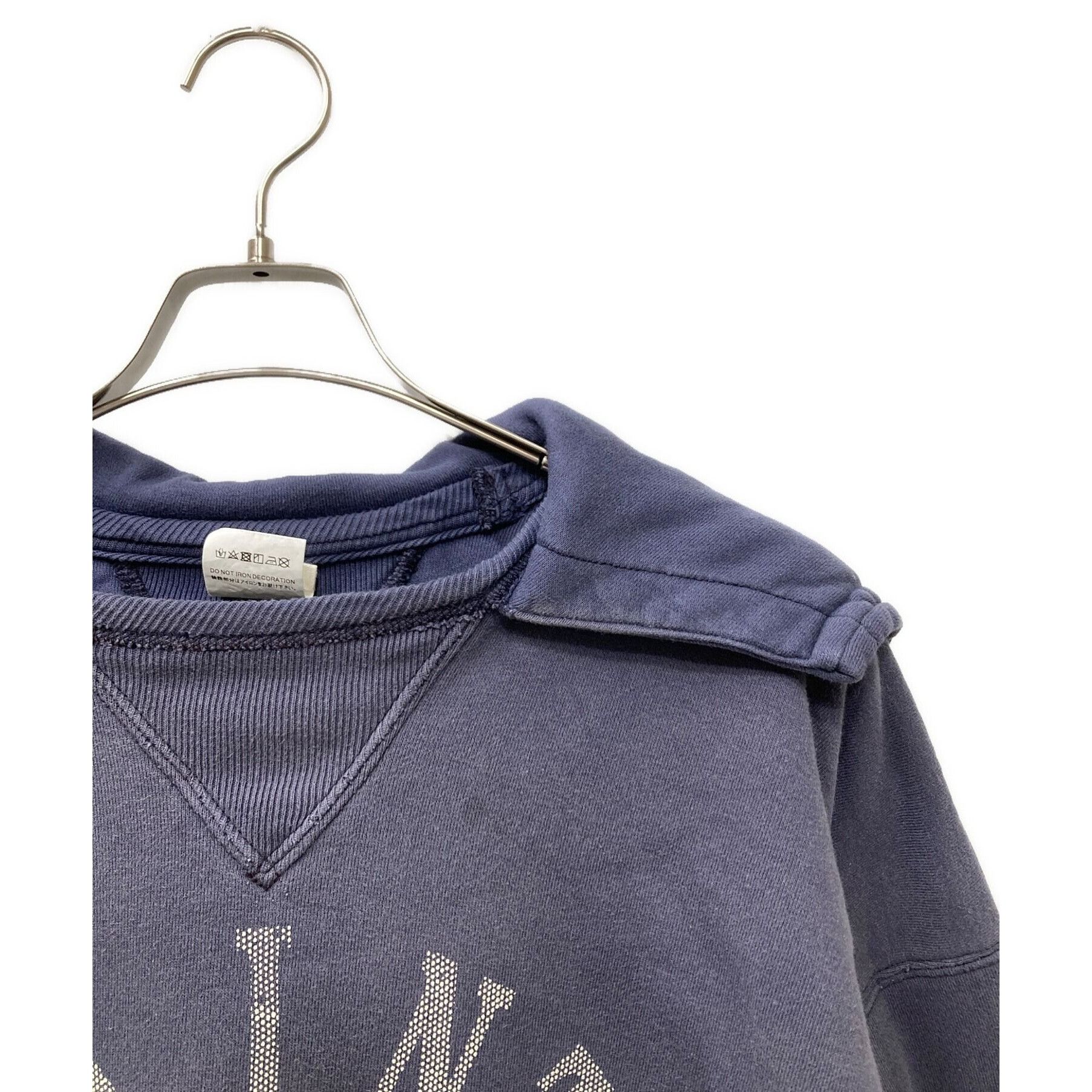 SAINT MICHAEL BerBerjin Hoodie SM-A23-0000-C15 Navy Size XL