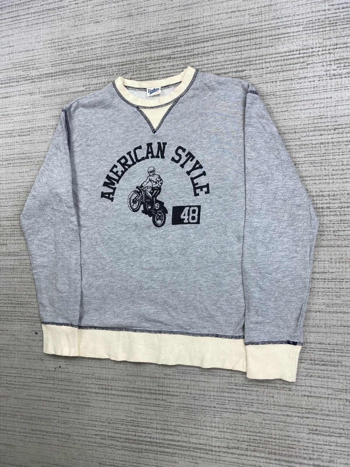 Japanese Brand × Vintage Vintage Tarker American Style Motorsports Sweatshirt Size US M / EU 48-50 / 2 - 4 Thumbnail