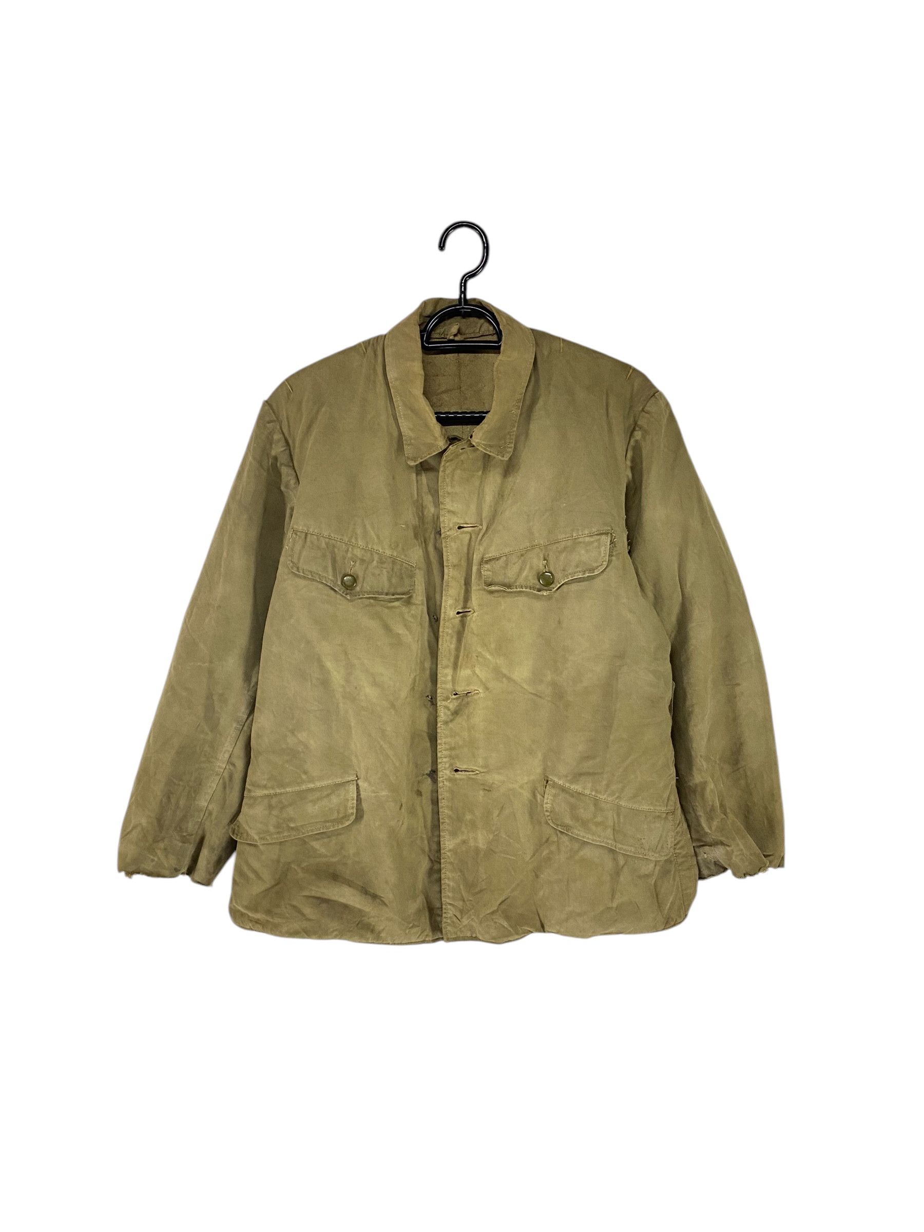 Vintage 1940s Showa era japanese distressed works jacket Size US S / EU 44-46 / 1 - 1 Thumbnail