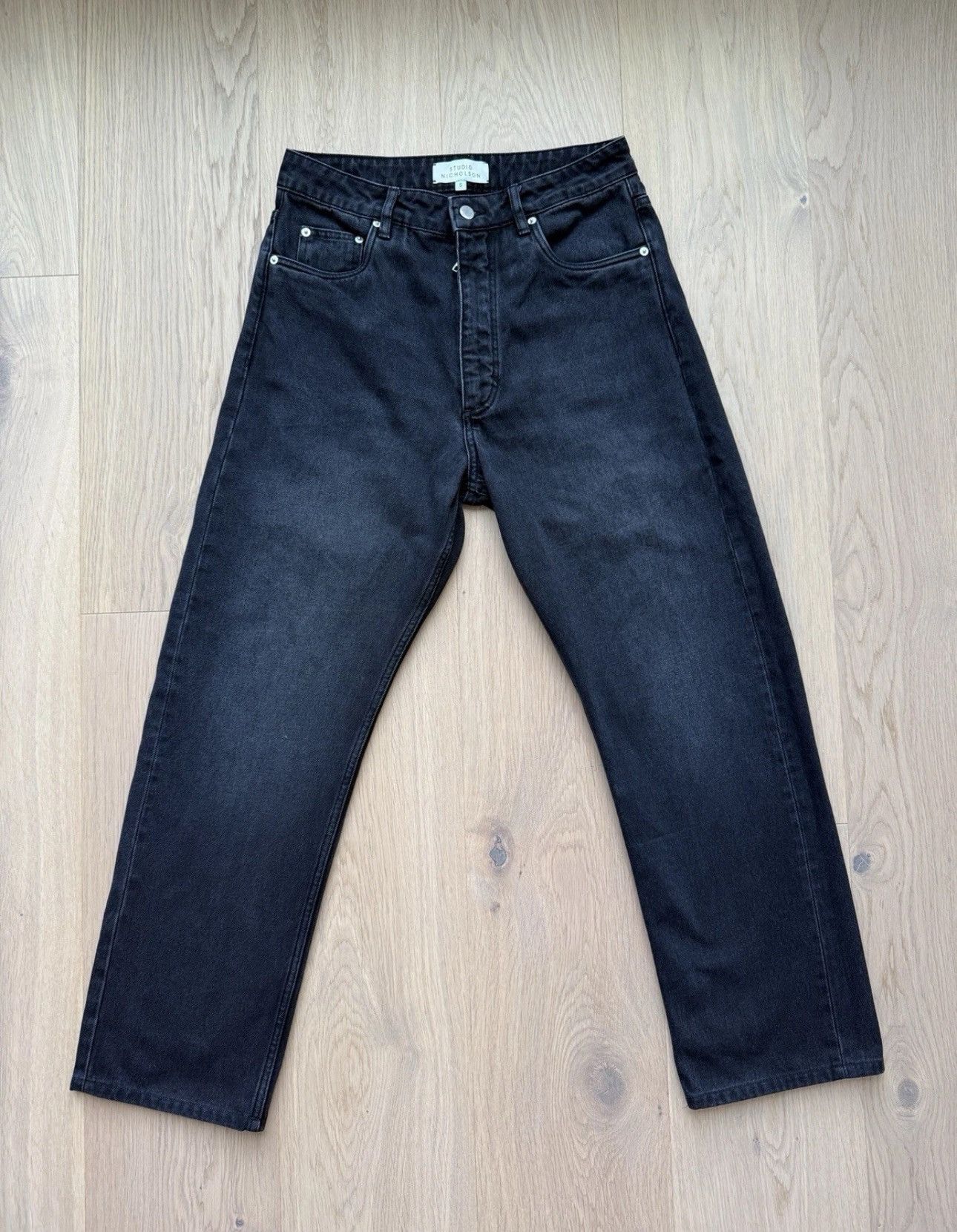 Studio Nicholson Studio Nicholson Straight Leg Denim Size US 30 / EU 46 - 1 Thumbnail