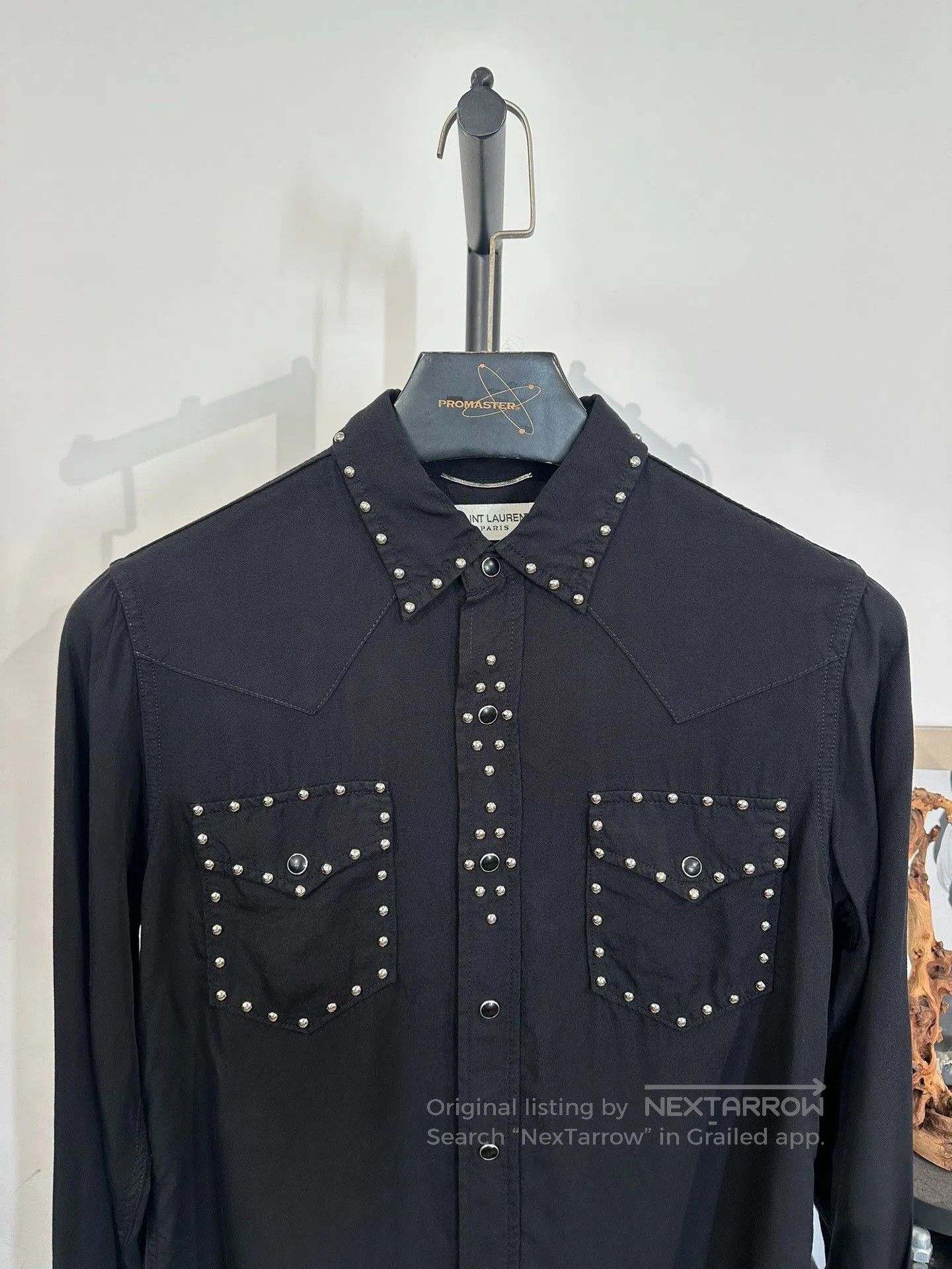 Saint Laurent Paris Saint Laurent Studded Shirt S. Size US S / EU 44-46 / 1 - 3 Thumbnail