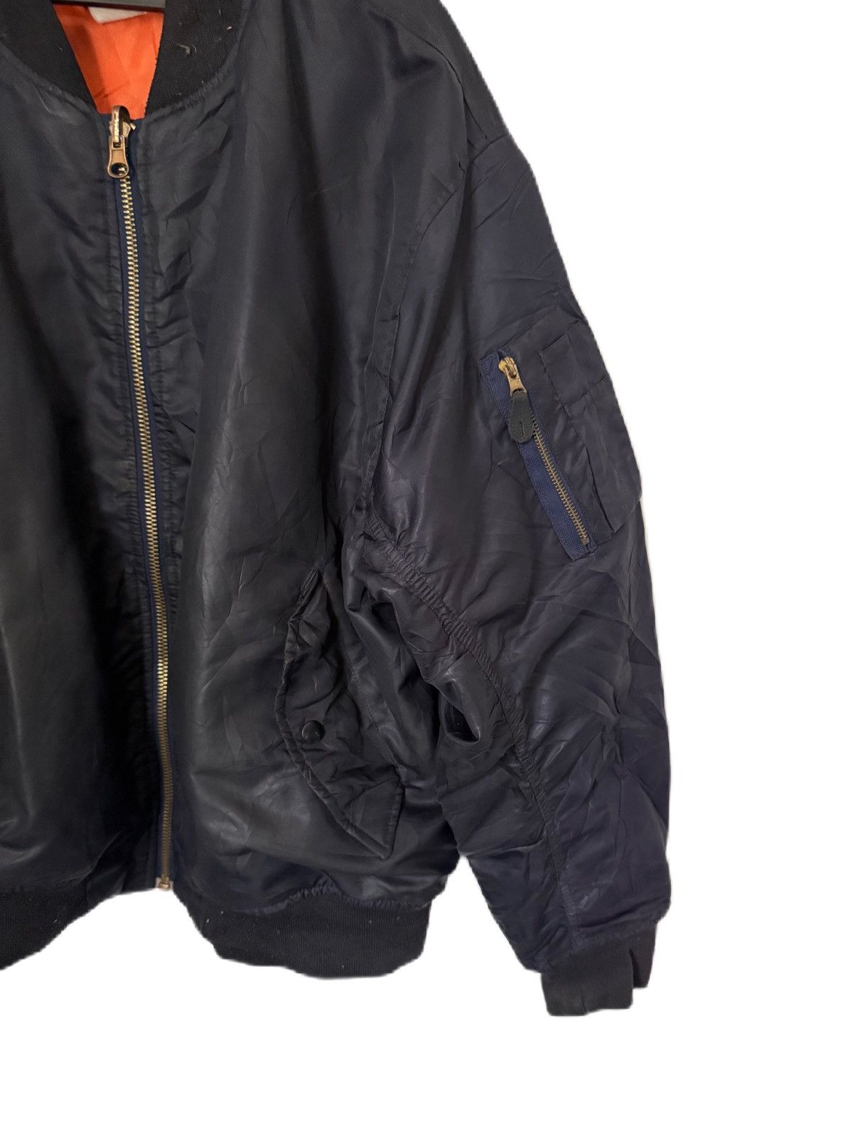 Schott JAPAN BRAND RELIABLE BOMBER JACKET BLACK Size US XL / EU 56 / 4 - 3 Thumbnail