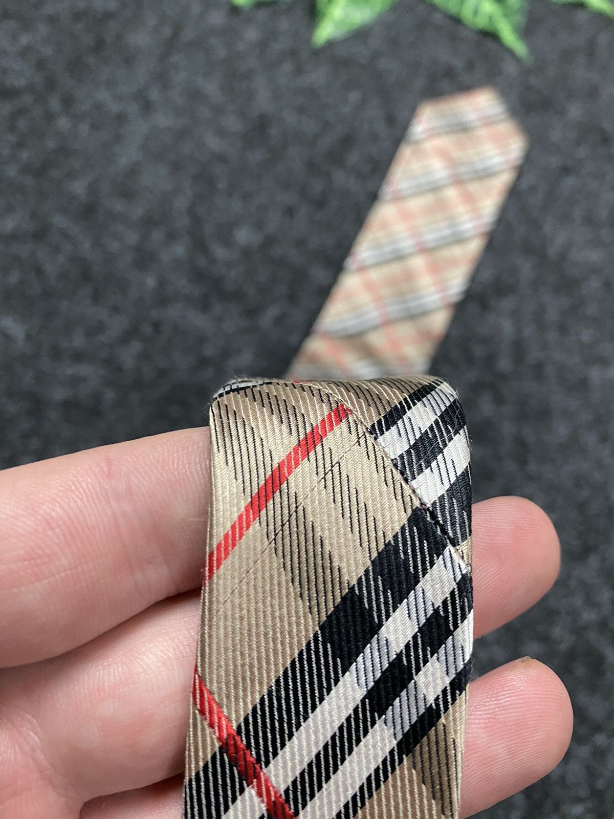 Vintage VINTAGE DER MANN TIE Burburry style Size ONE SIZE - 5 Thumbnail