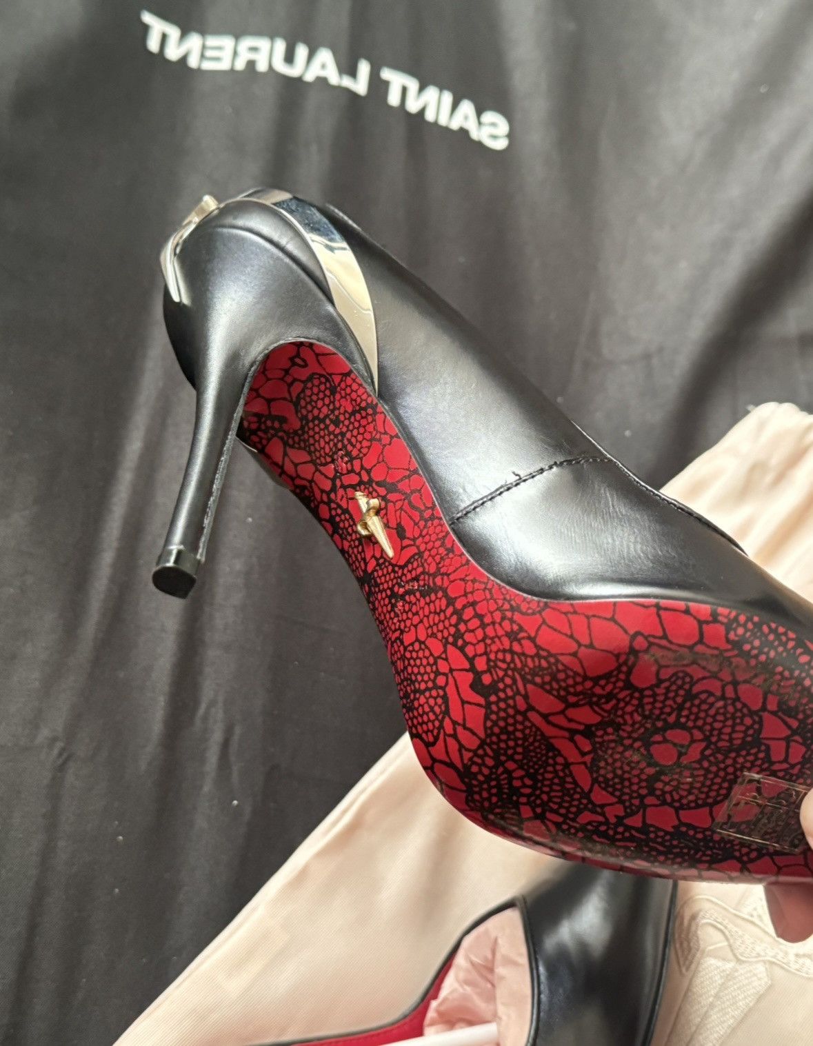 Paciotti Cesare Paciotti Dagger Heels Size US 7 / IT 37 - 11 Thumbnail