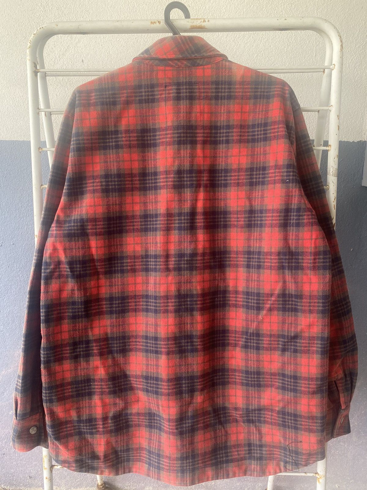 Vintage Burnstreet Snowboards Button Up Shirt Flannel Size US L / EU 52-54 / 3 - 2 Thumbnail