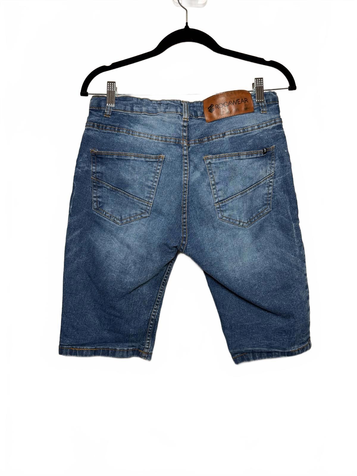 Rocawear Y2K ROCAWEAR Denim Jean Shorts Size 30" / US 8 / IT 44 - 3 Thumbnail