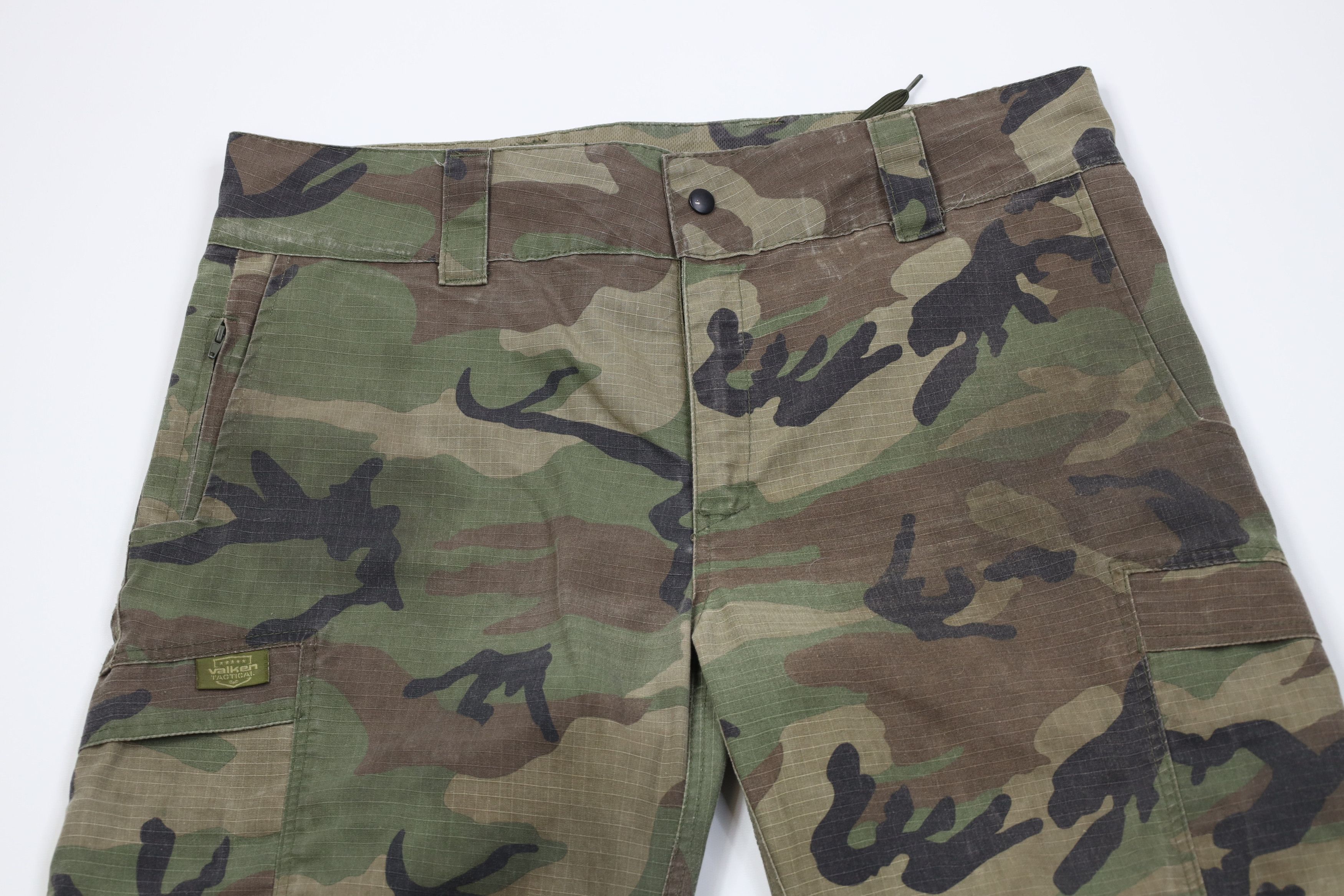 Vintage Vintage 90s Y2K Streetwear Ripstop Camouflage Cargo Pants Size US 36 / EU 52 - 2 Thumbnail