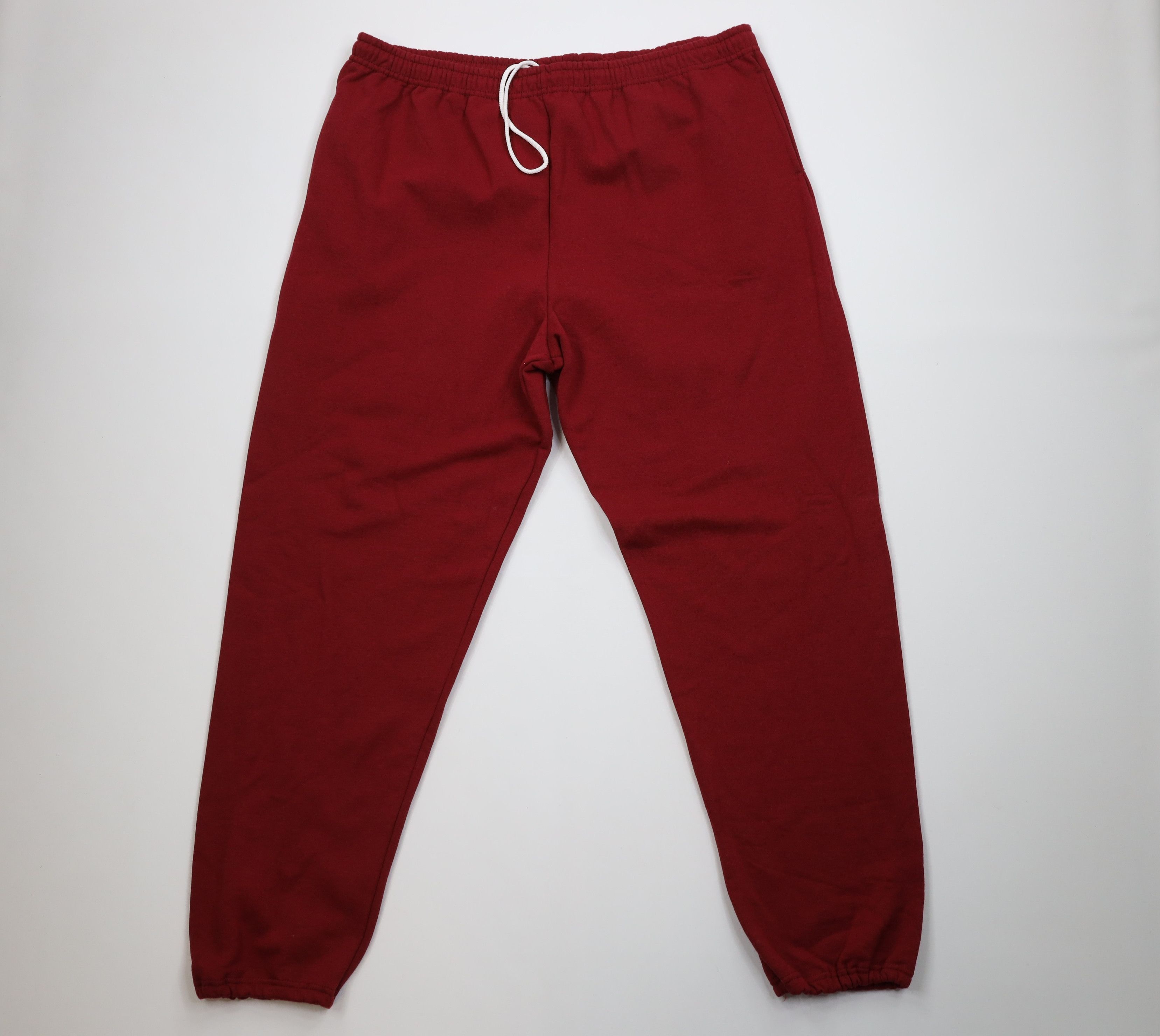 Vintage Vintage Y2K Streetwear Blank Heavyweight Sweatpants Joggers Size US 40 / EU 56 - 1 Thumbnail