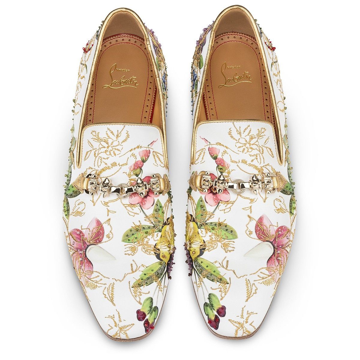 Christian Louboutin o1s1wg110625 Loafers in Multicolor Size US 11.5 / EU 44-45 - 3 Thumbnail