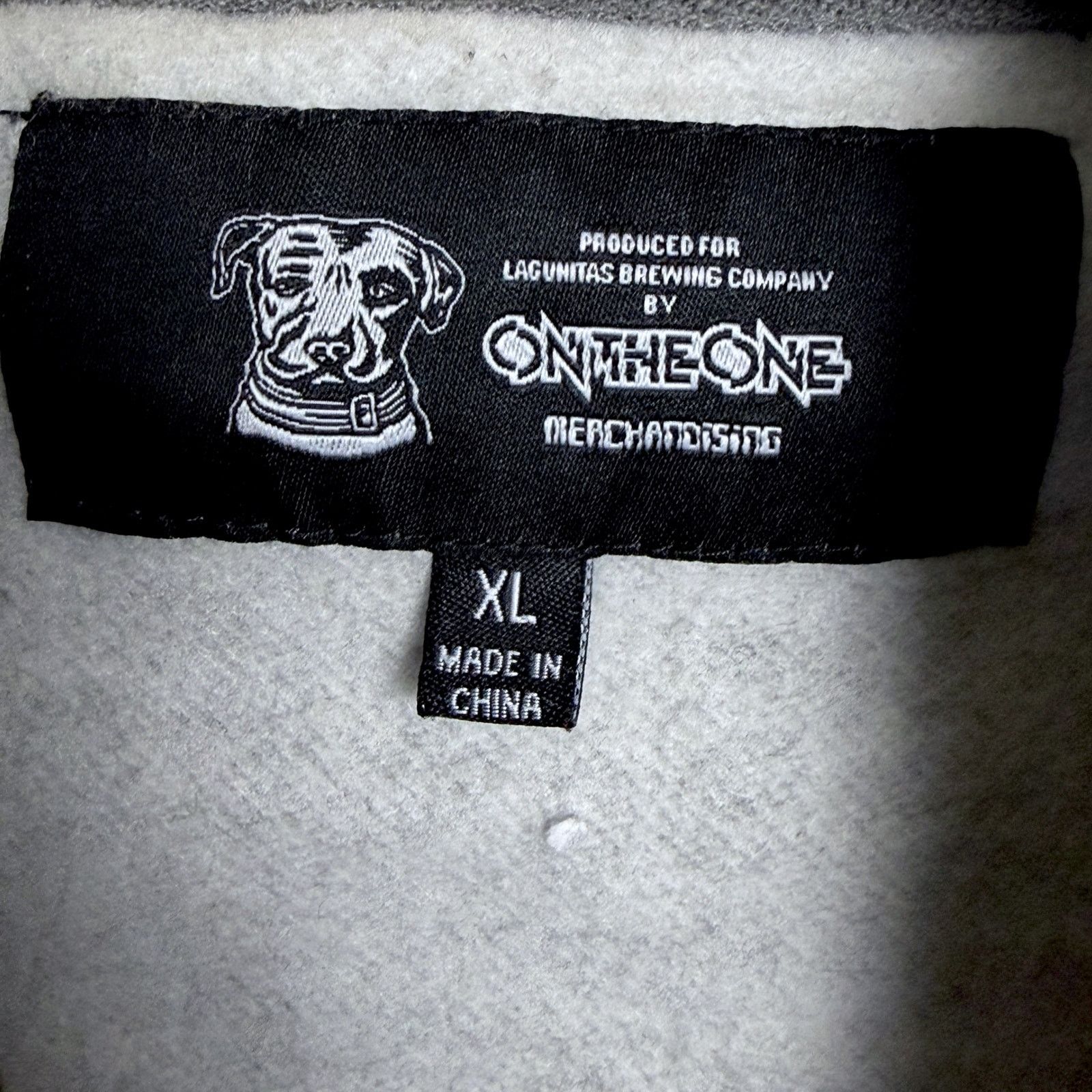 Other Lagunitas Brewing Men's XL Beer IPA Dog Full Zip Hoodie Size US XL / EU 56 / 4 - 6 Thumbnail
