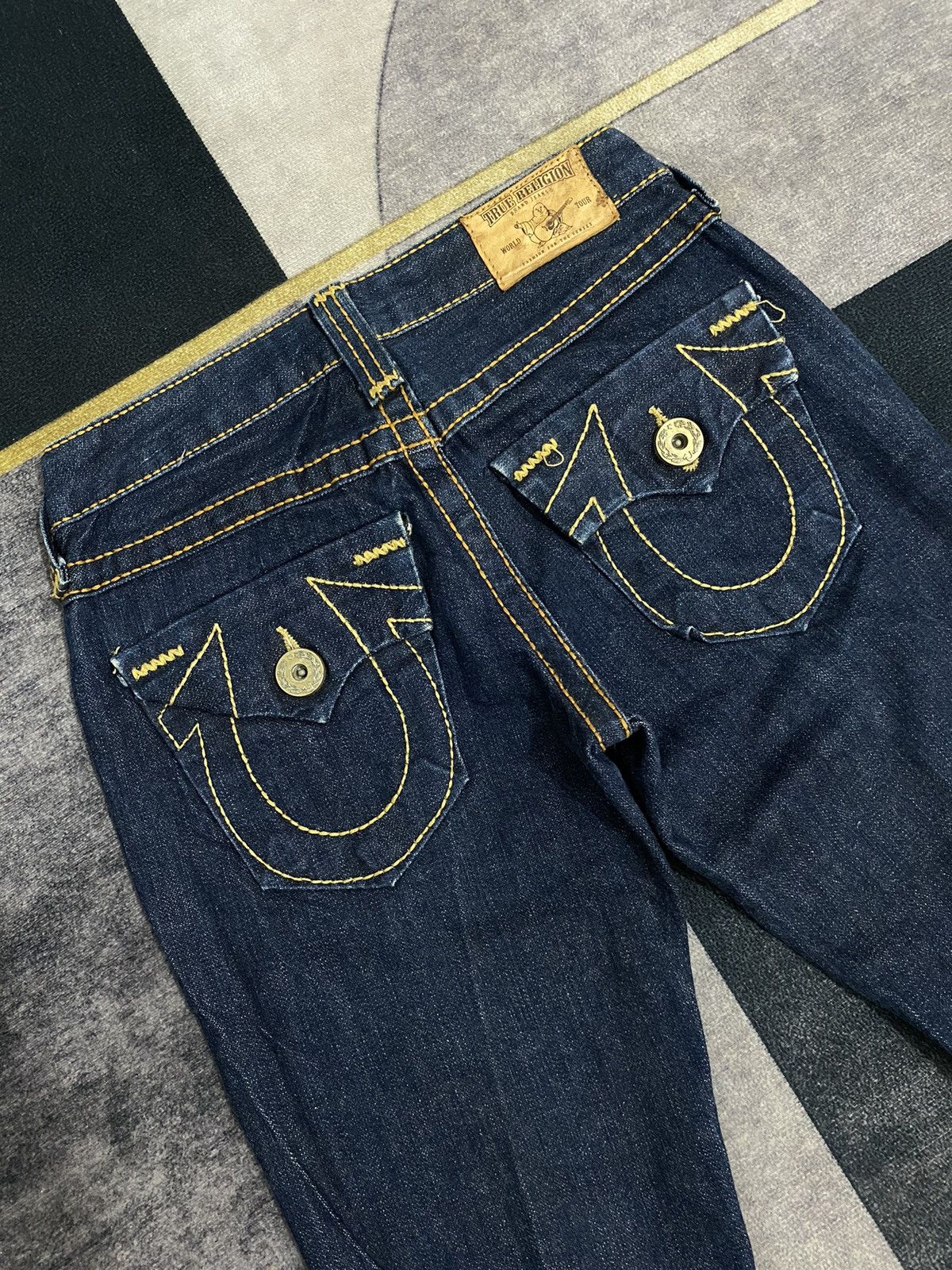 True Religion TRUE RELIGION FLARE BOOT CUT DENIM PANTS Size US 27 - 5 Thumbnail