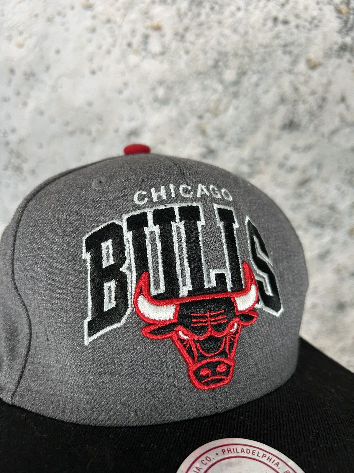 Mitchell & Ness × NBA × Vintage Chicago Bulls Mitchell & Ness NBA Basketball Hat Cap Size ONE SIZE - 2 Thumbnail