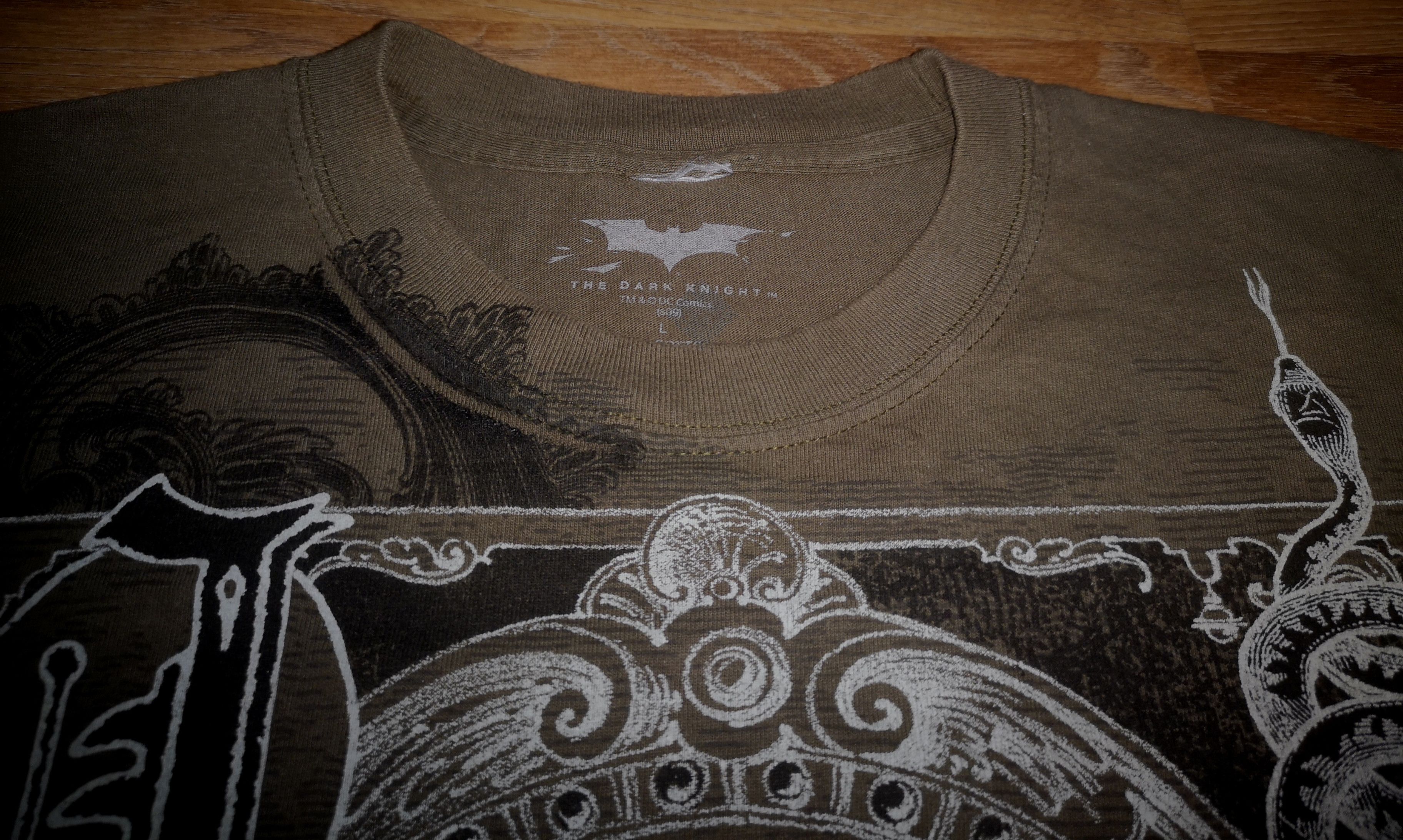 DC Comics × Vintage Vintage y2k Joker Photo T Shirt The Dark Knight Promo Batman Size US L / EU 52-54 / 3 - 2 Thumbnail
