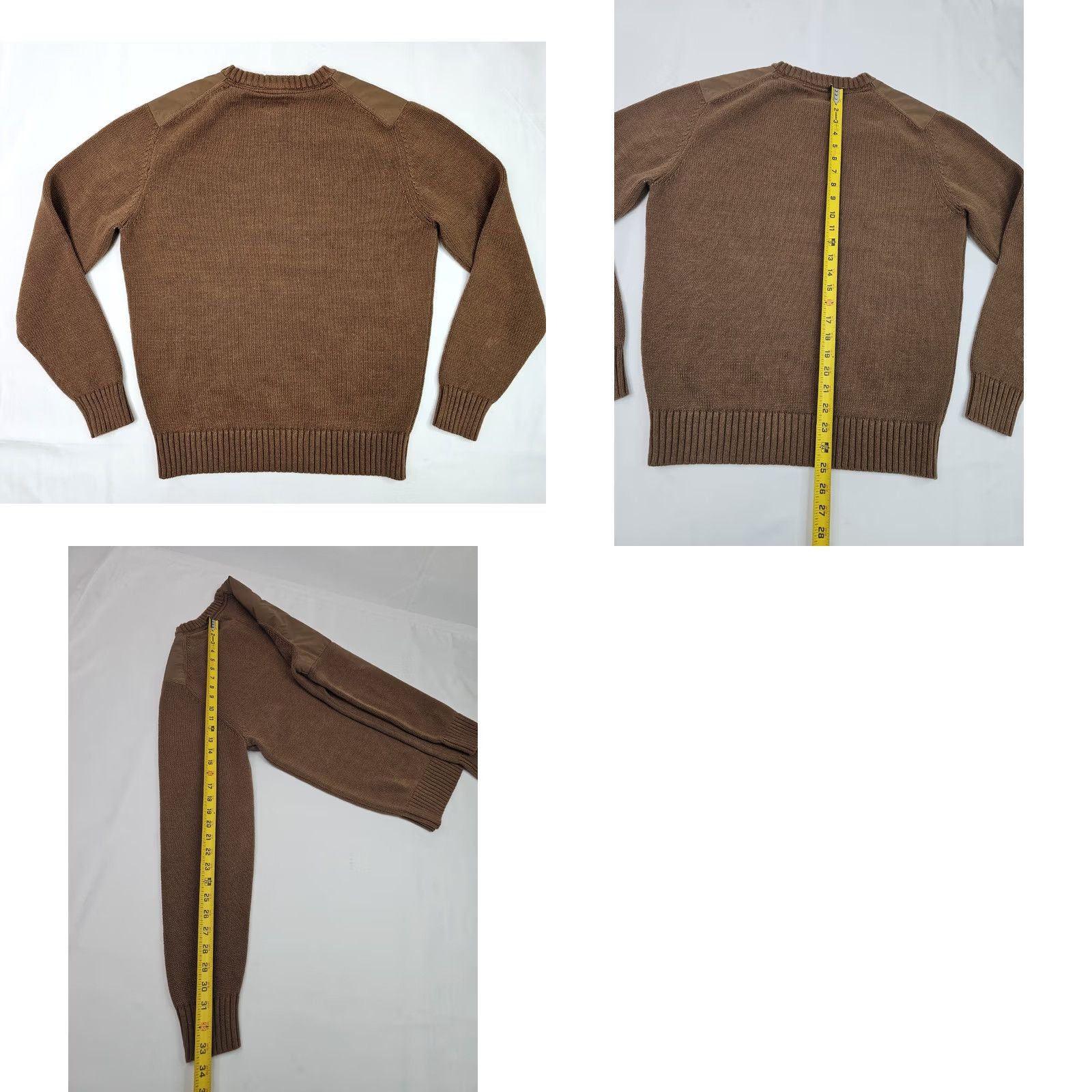 Vintage St John's Bay Outdoor Knit Pullover Henley Men L Brown Nylon Yoke Knit Sweater Vintage No Size US L / EU 52-54 / 3 - 8 Thumbnail