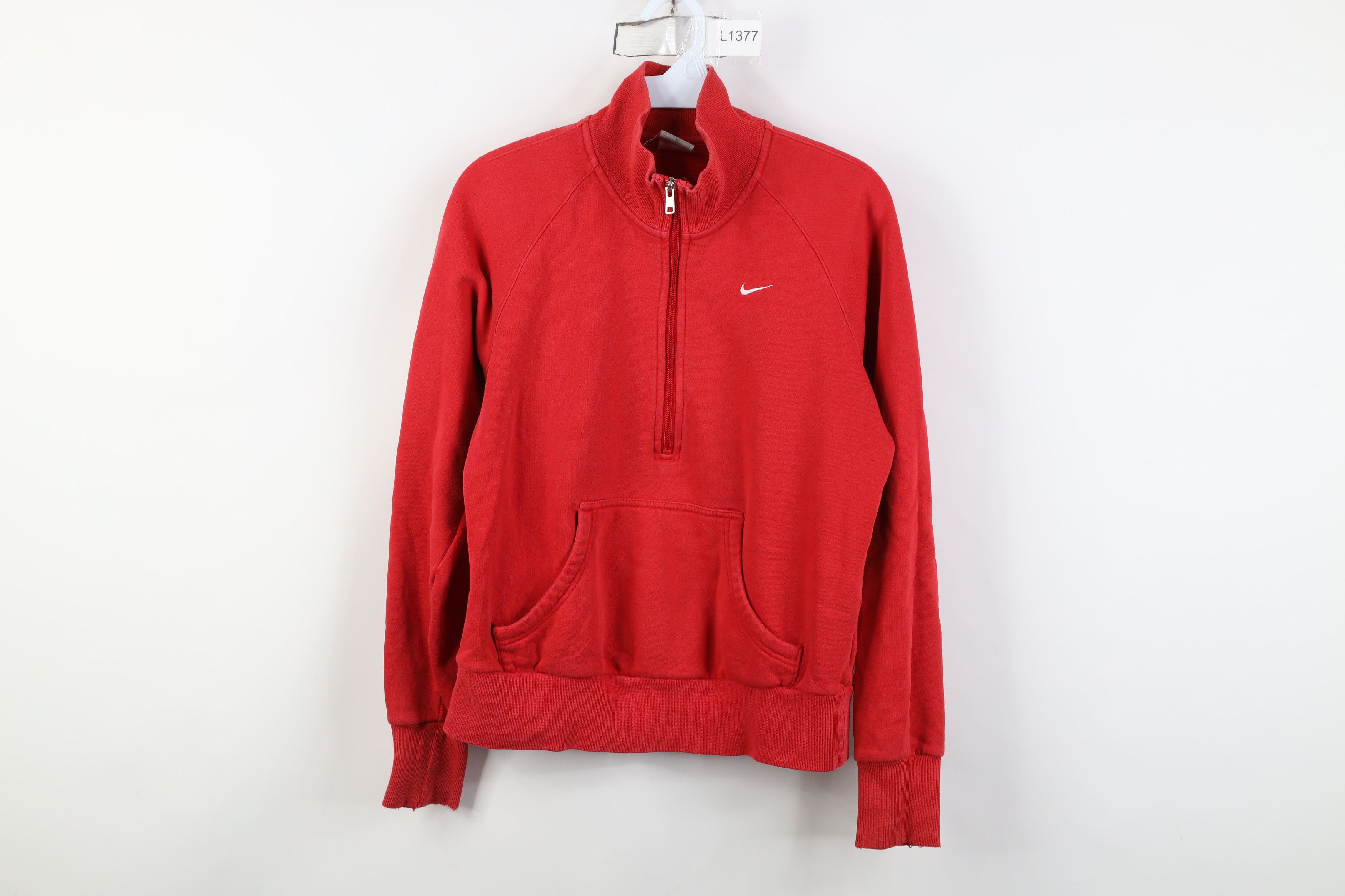 Nike Vintage Y2K Nike Scott Mini Swoosh Half Zip Sweatshirt Size M / US 6-8 / IT 42-44 - 1 Thumbnail
