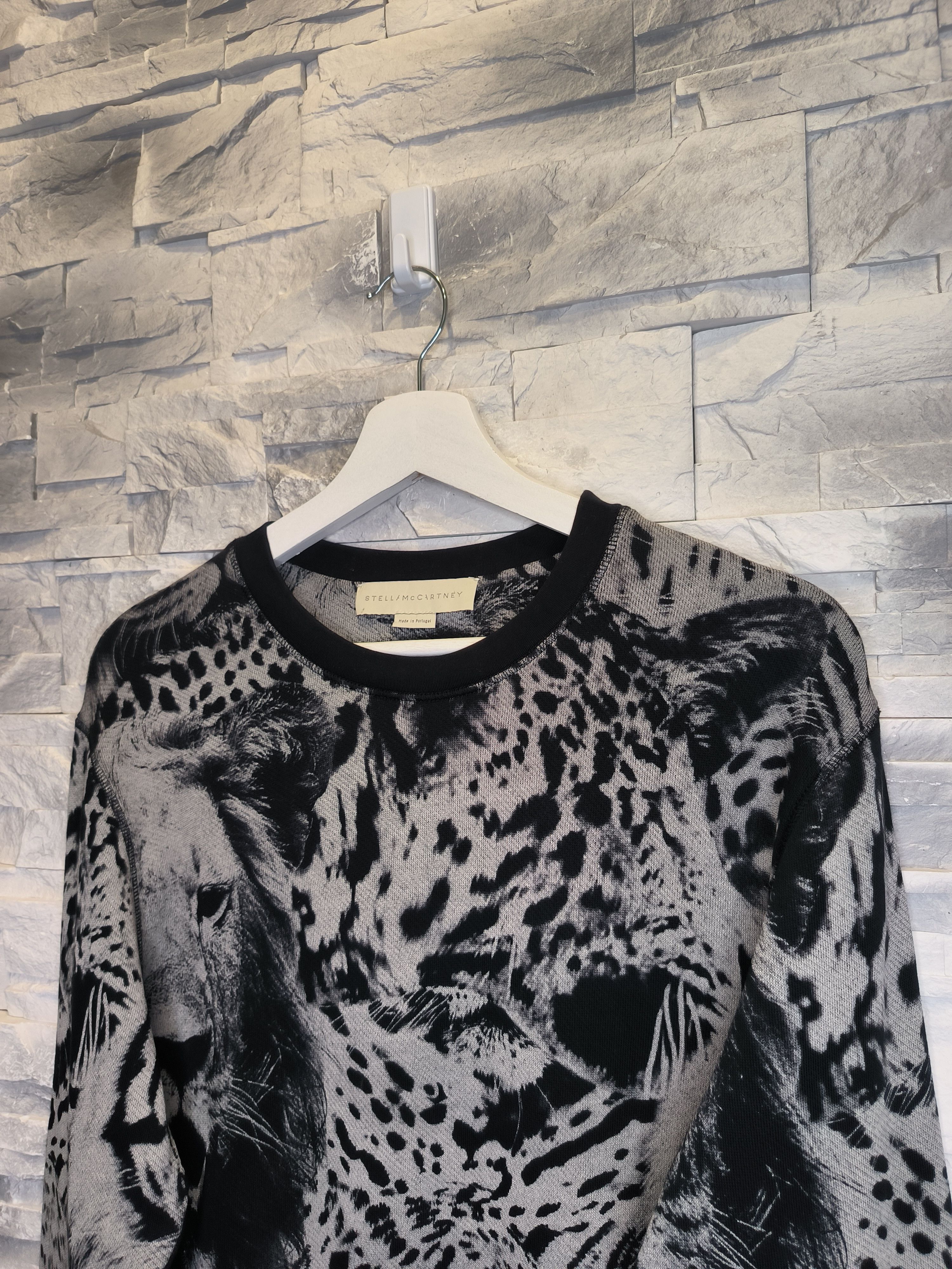 Stella McCartney Stella McCartney Cheetah Lions Swetshirt Size M / US 6-8 / IT 42-44 - 2 Thumbnail