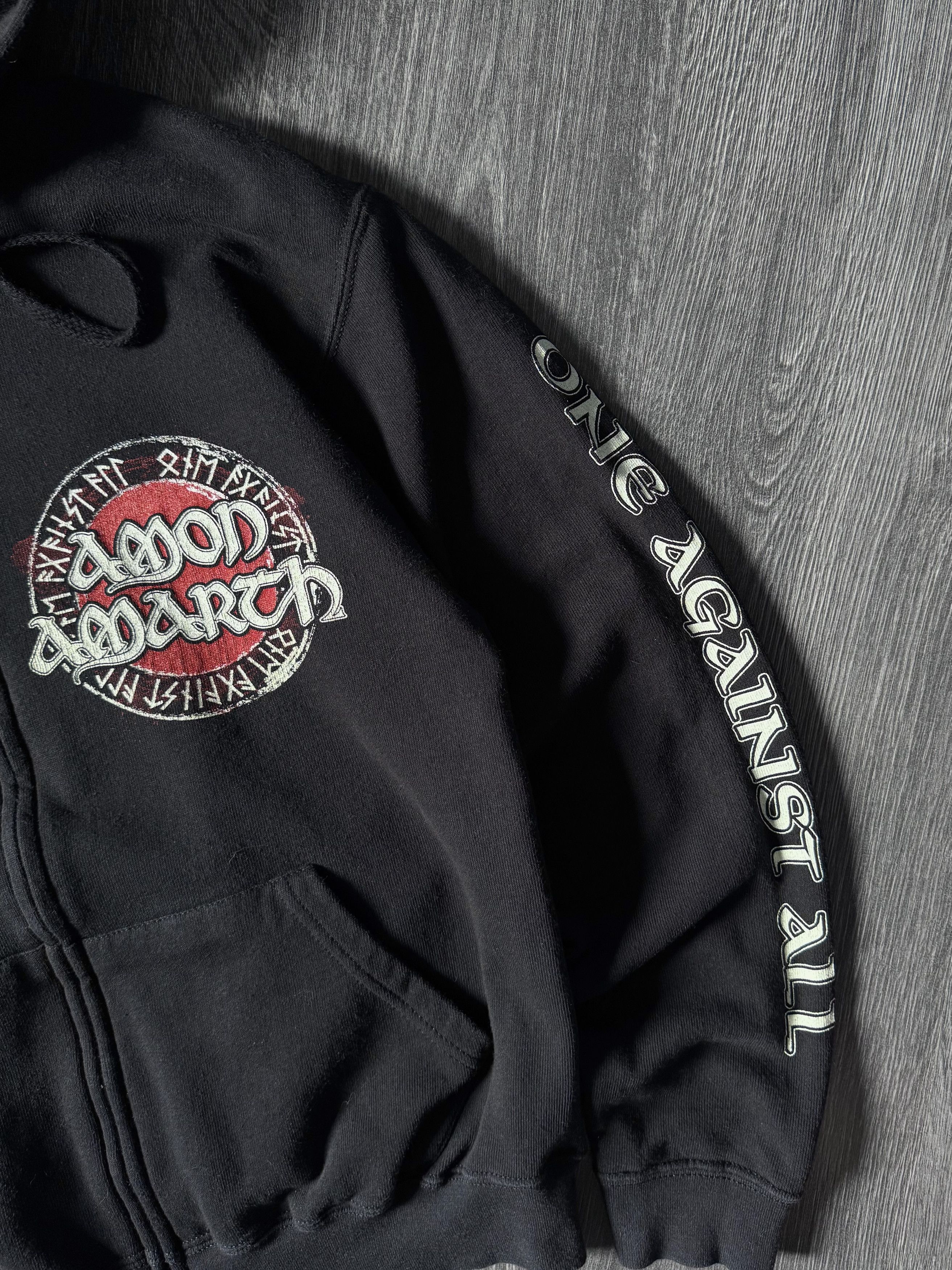 Band Tees Vintage Amon Amarth One Against All Zip Up Hoodie Size US S / EU 44-46 / 1 - 5 Thumbnail