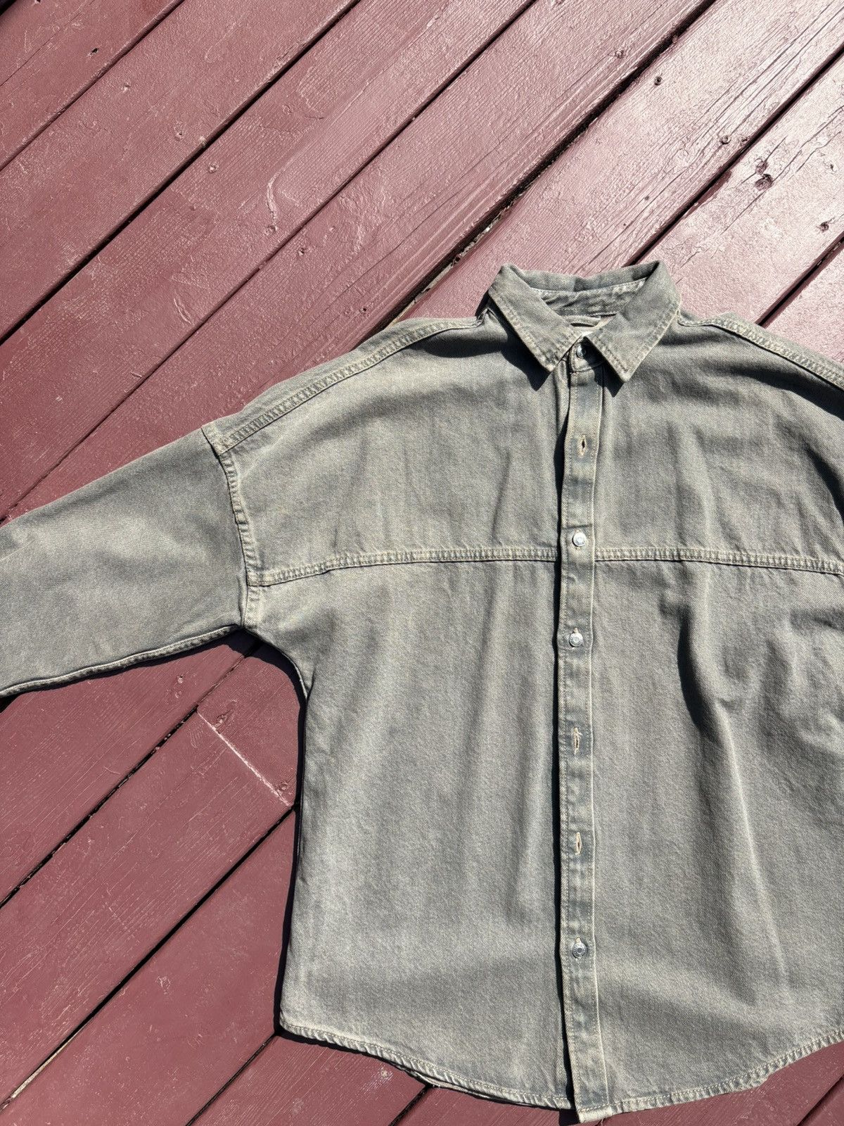 Zara Heavy Jean Jacket, Zara men Size US M / EU 48-50 / 2 - 4 Thumbnail