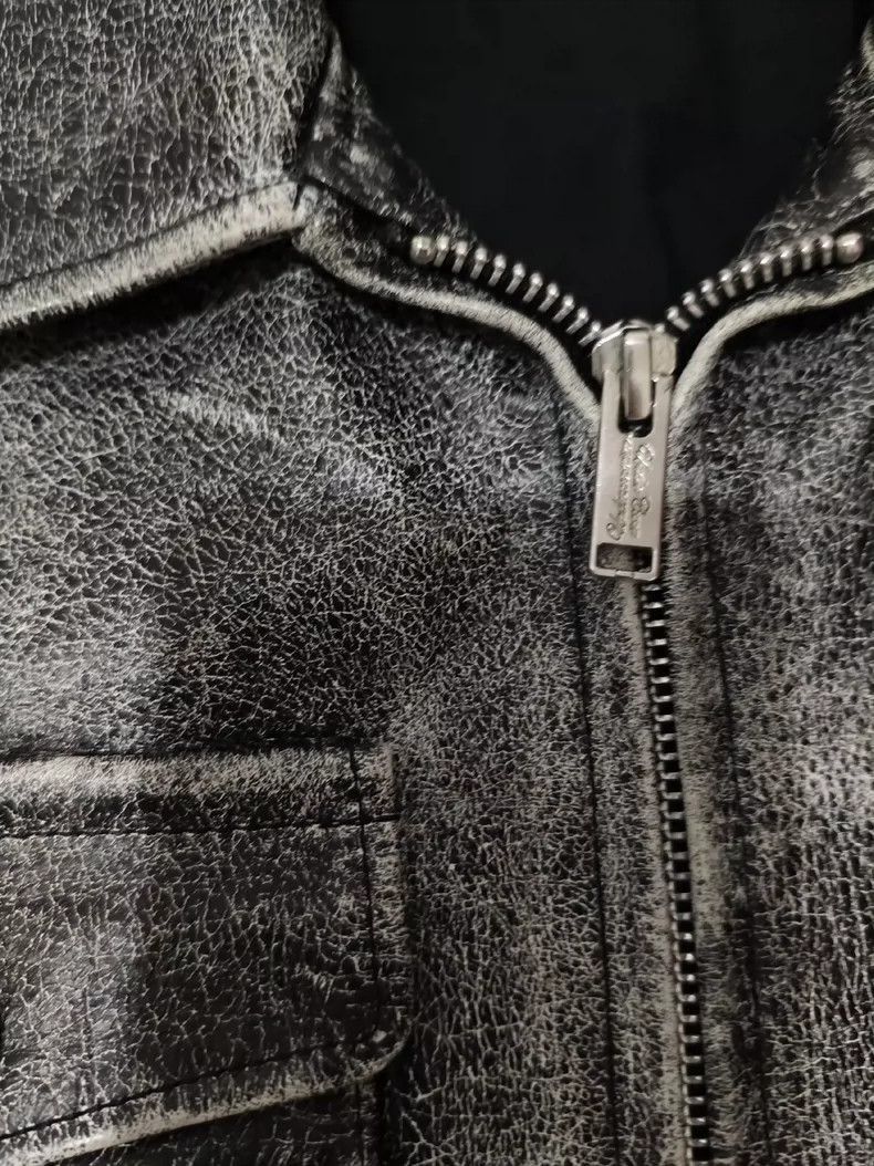 Undercover undercover 17aw Cracked leather jacket-2506 Size US M / EU 48-50 / 2 - 5 Thumbnail