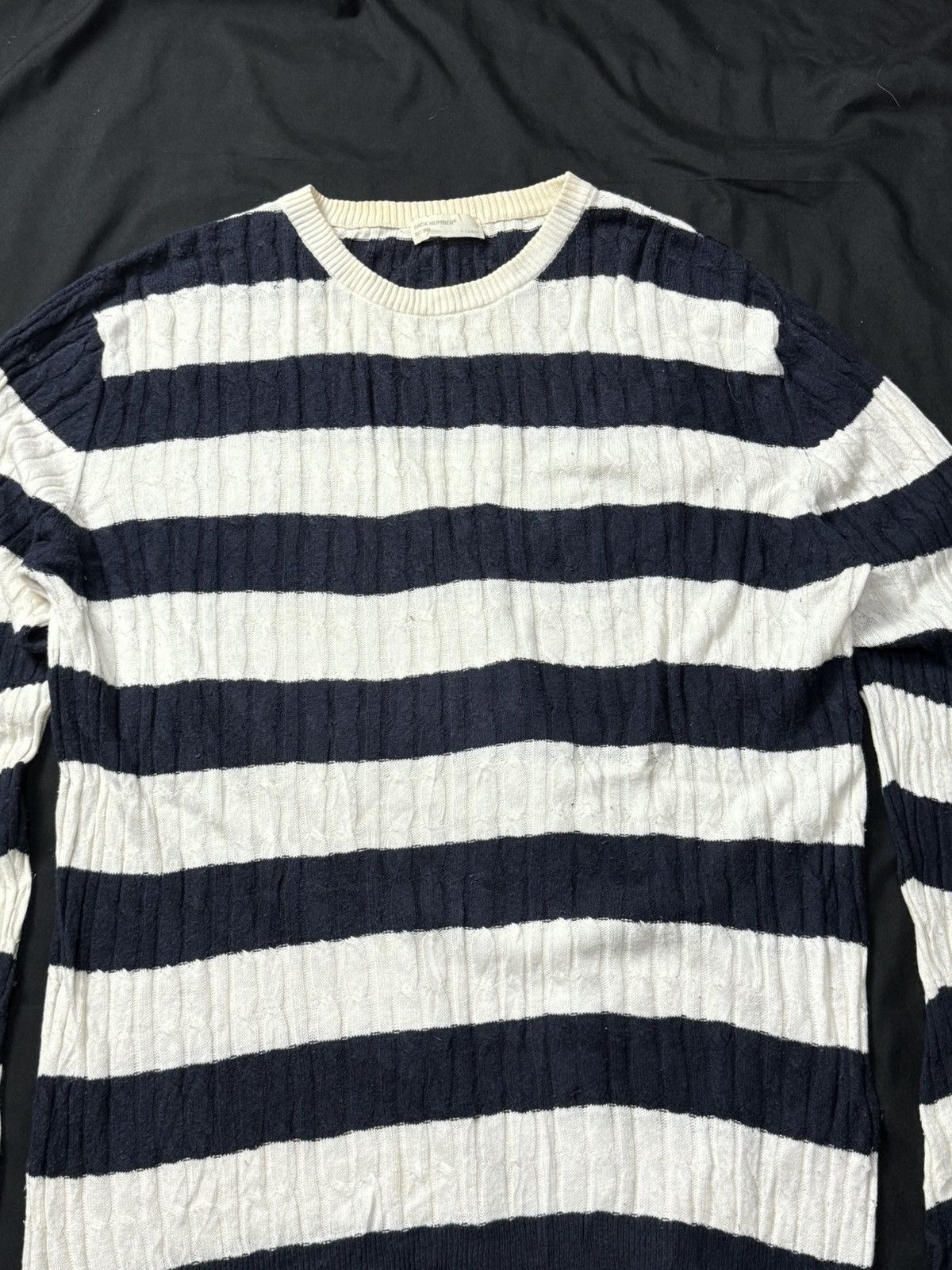 Beauty Beast × Hysteric Glamour × Japanese Brand Japanese Back Number Cable Knit Sweater Size US XL / EU 56 / 4 - 3 Thumbnail