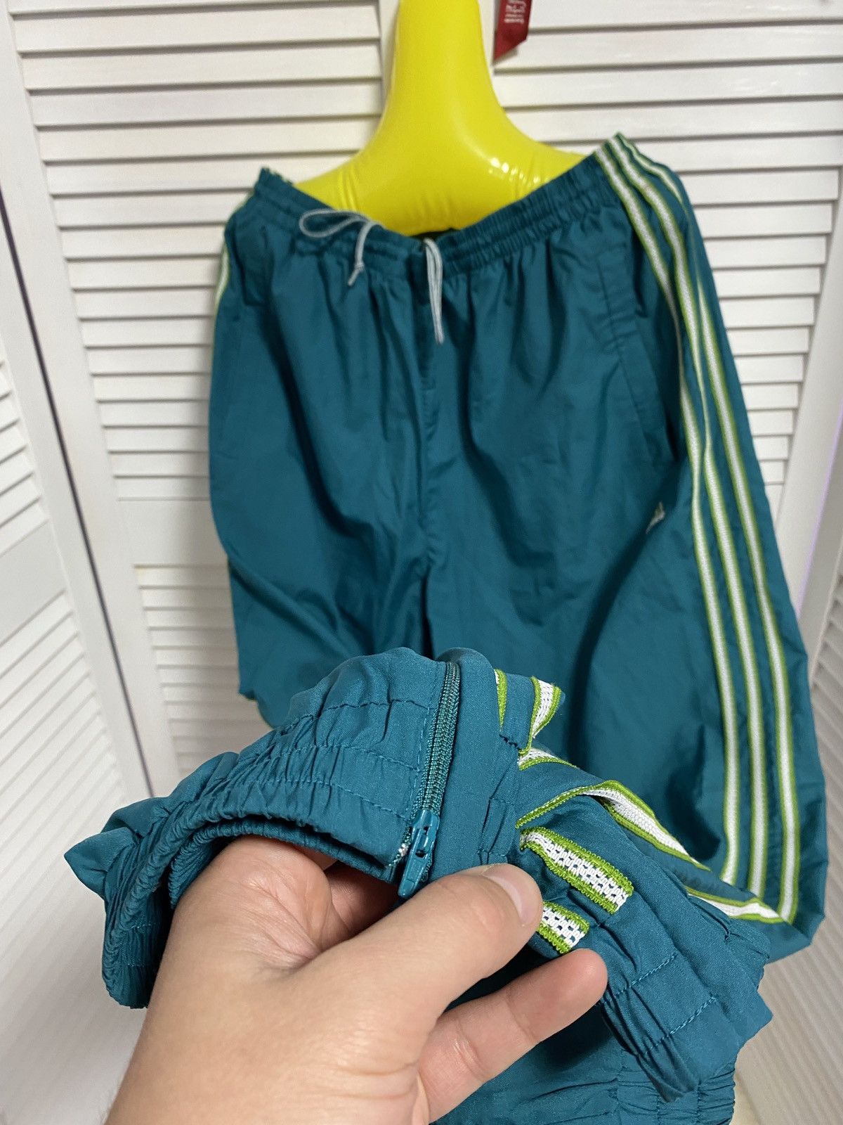 Nike × Vintage 😍 Vintage 90s Tracksuit Costume Adidas Pants Jacket RARE Size US 38 / EU 54 - 11 Thumbnail