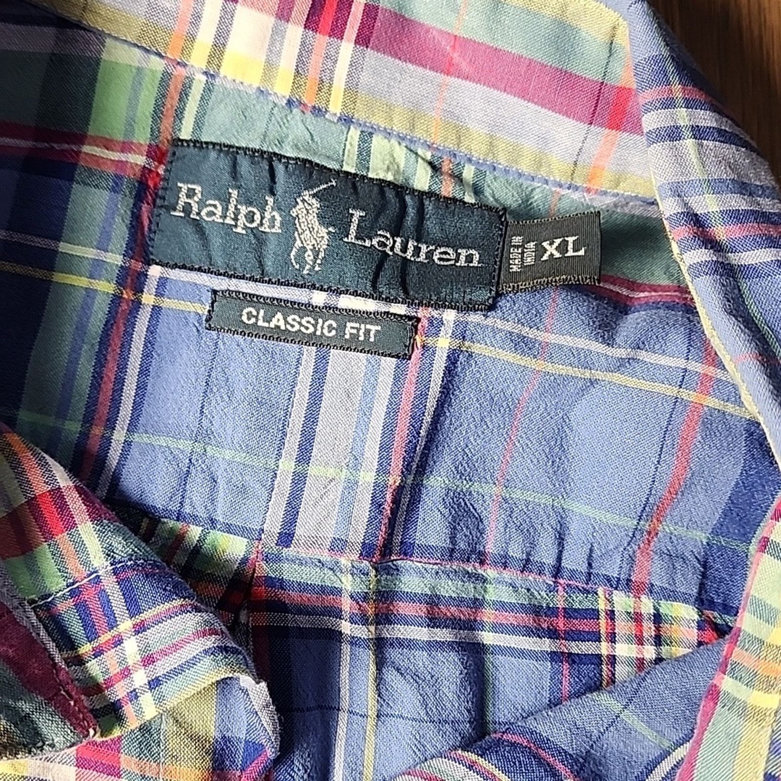 Ralph Lauren Ralph Lauren Multicolor Plaid Shirt Size US XL / EU 56 / 4 - 2 Thumbnail