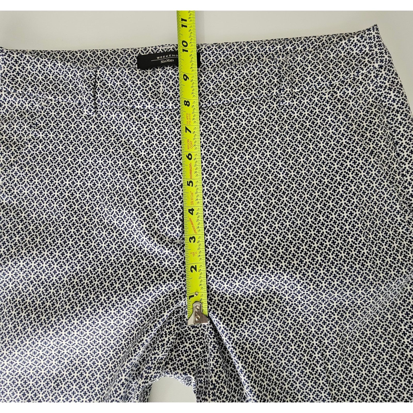 Weekend Max Mara WEEKEND Max Mara Stretch Capri Flare FITW19 Casual Pants 8 Size 30" / US 8 / IT 44 - 4 Thumbnail