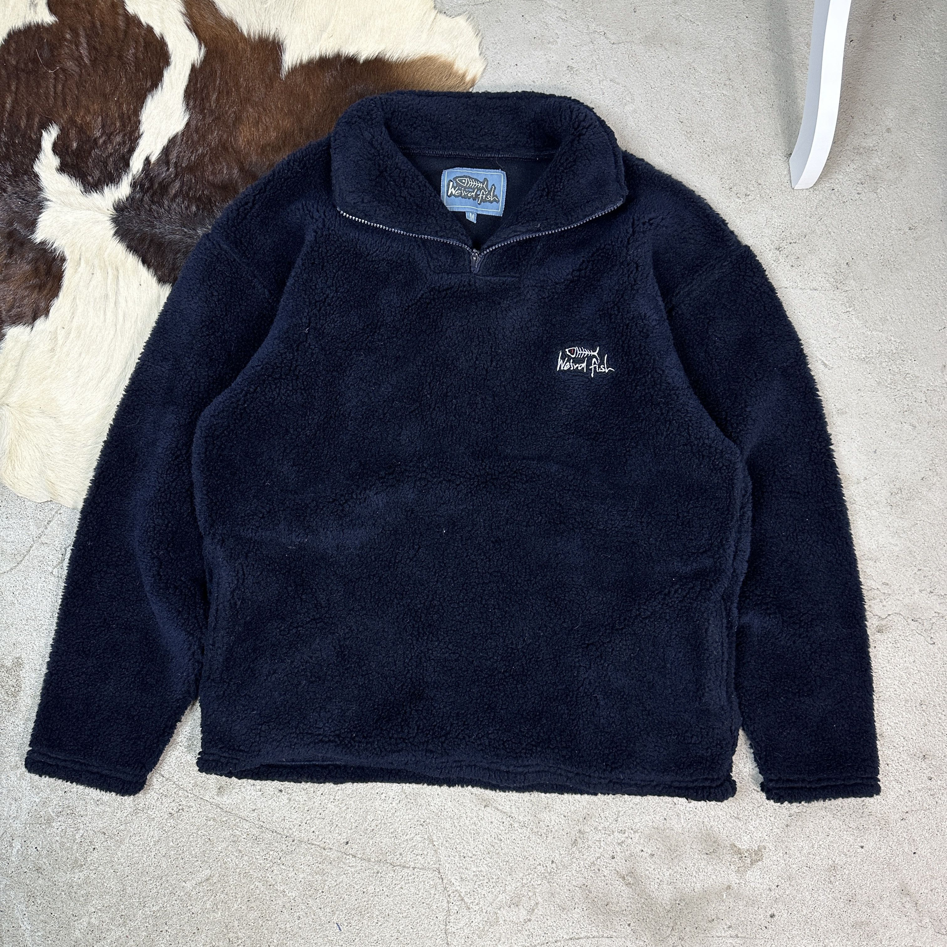 Vintage Weird Fish Vintage Fleece Size US M / EU 48-50 / 2 - 2 Thumbnail