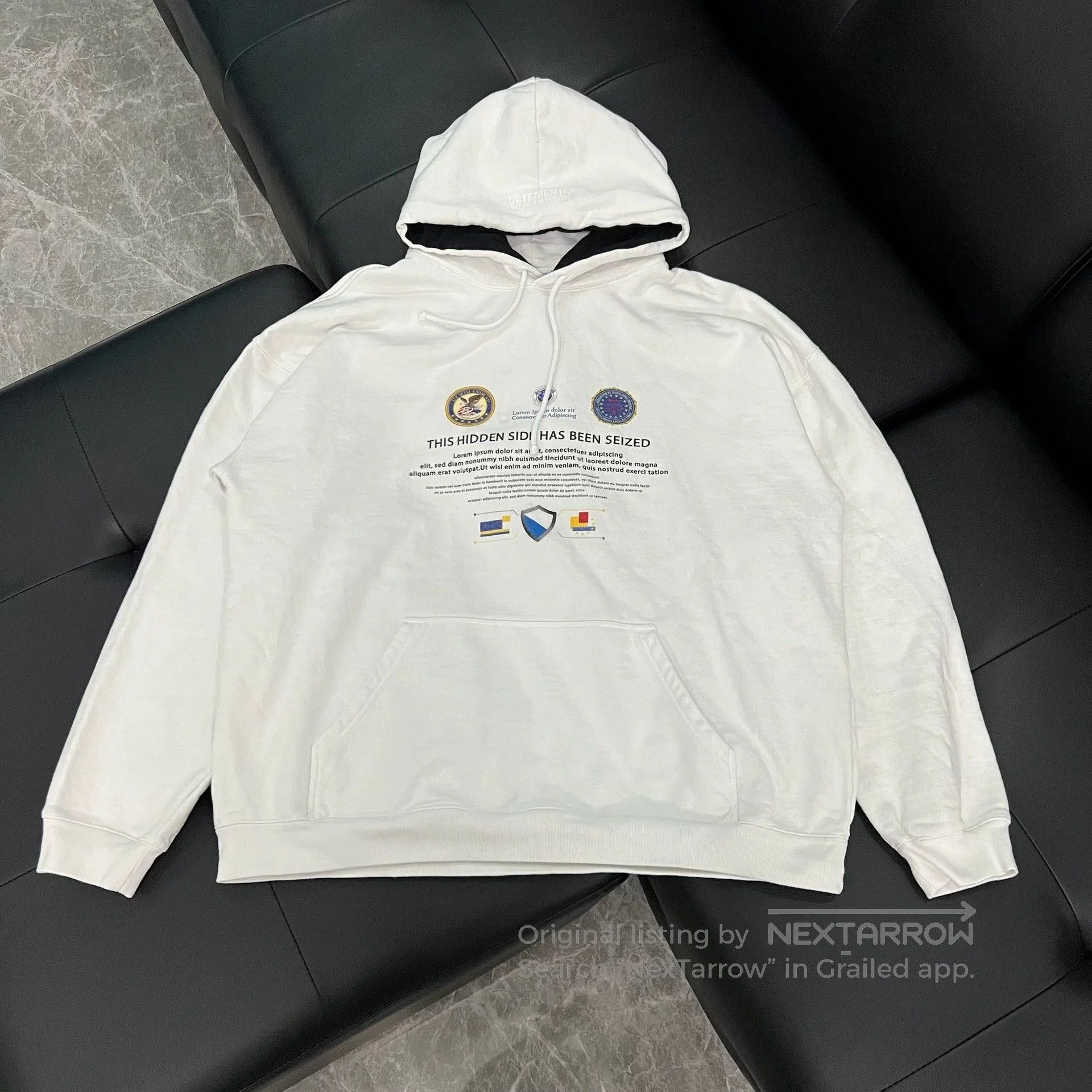 Vetements Vetements FW19 Runway Mask Hoodie . Size US M / EU 48-50 / 2 - 1 Thumbnail