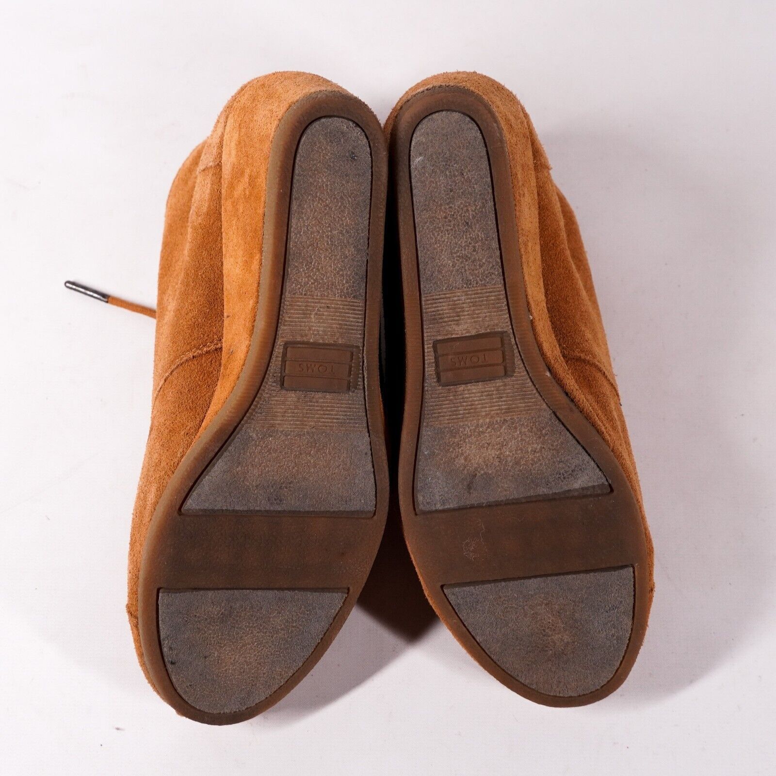 Toms Toms Wedge Lace Up Ankle Boots Booties Women's 8 Suede Shoes Size US 8 / IT 38 - 6 Thumbnail