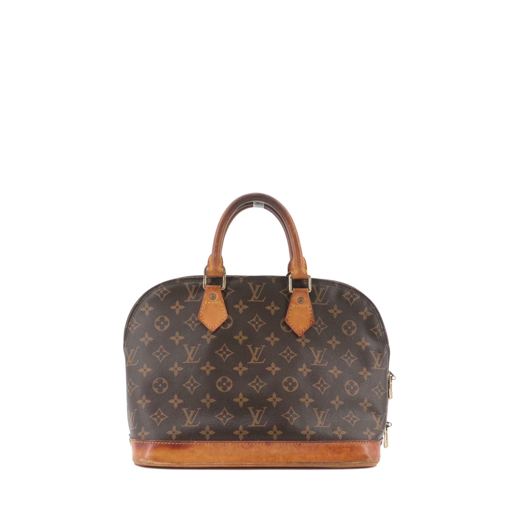 Louis Vuitton LOUIS VUITTON - Louis Vuitton Alma PM handbag in vintage monogrammed canvas Size ONE SIZE - 1 Thumbnail