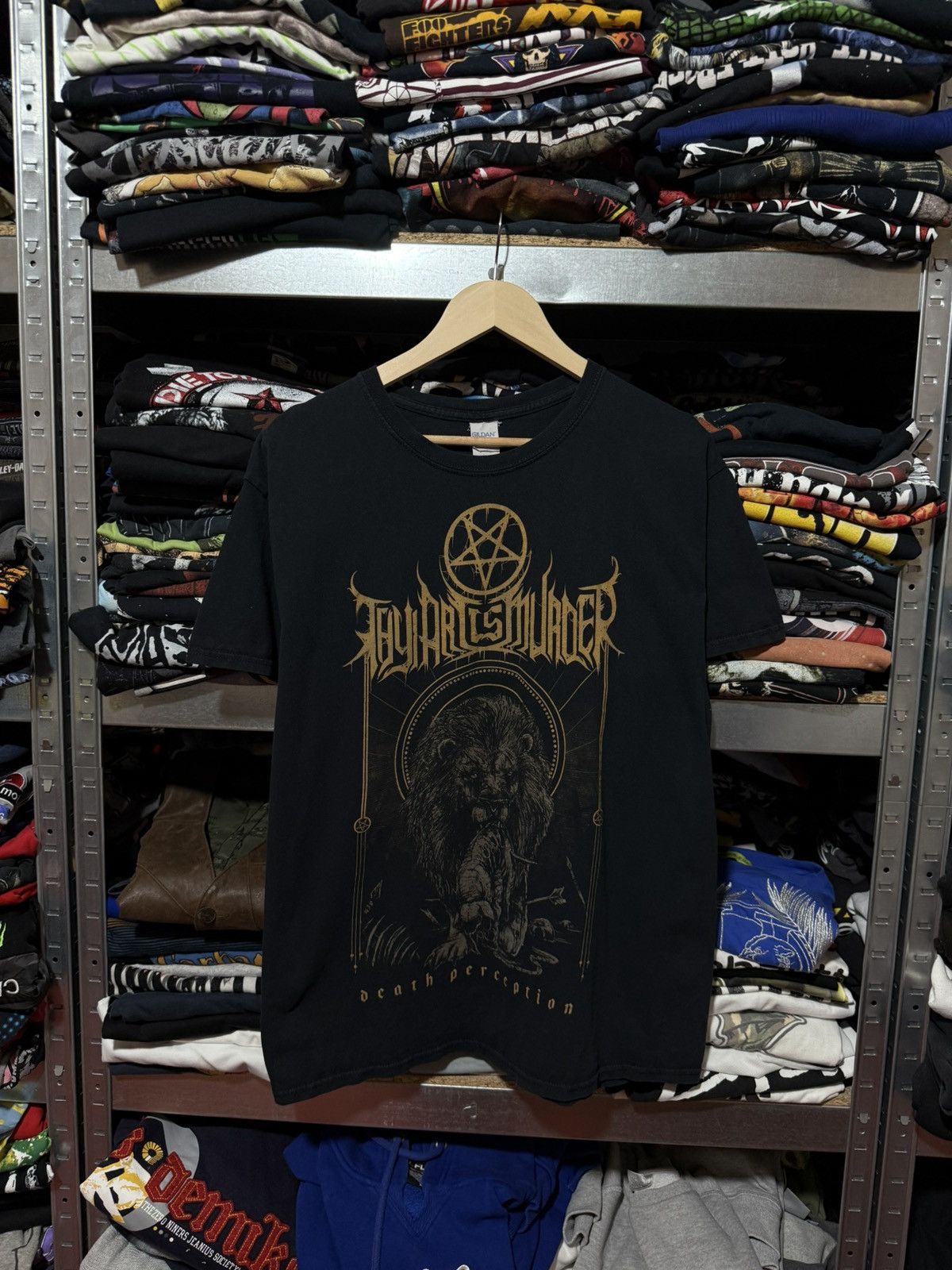 Band Tees Thy Art Is Murder Death Perception Rock Band T-shirt Y2K Size US L / EU 52-54 / 3 - 1 Thumbnail