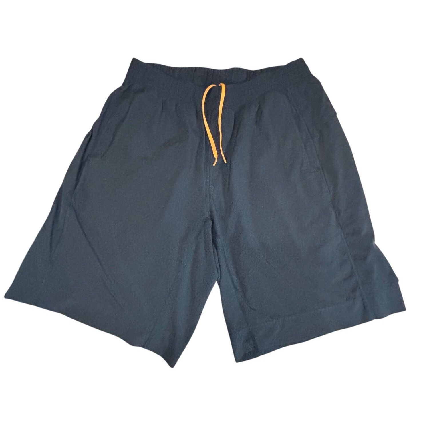 Lululemon 𝓛𝓾𝓵𝓾𝓵𝓮𝓶𝓸𝓷 Men's Black Athletic Shorts With Drawstri Size US 44 / EU 60 - 1 Thumbnail