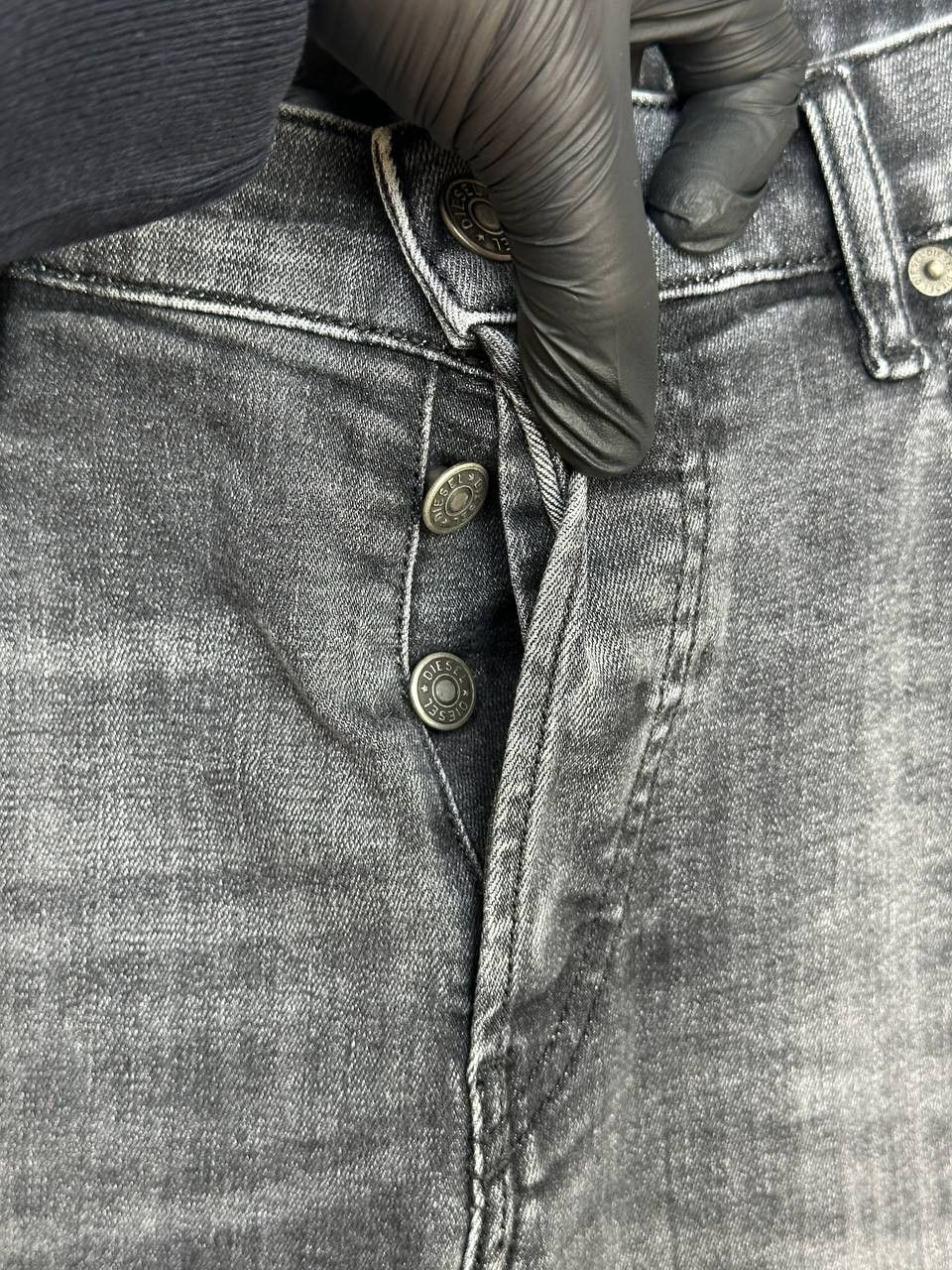 Diesel Diesel Industry D-Yennox Tapered Jeans Charcoal Gray Pants Size US 32 / EU 48 - 10 Thumbnail