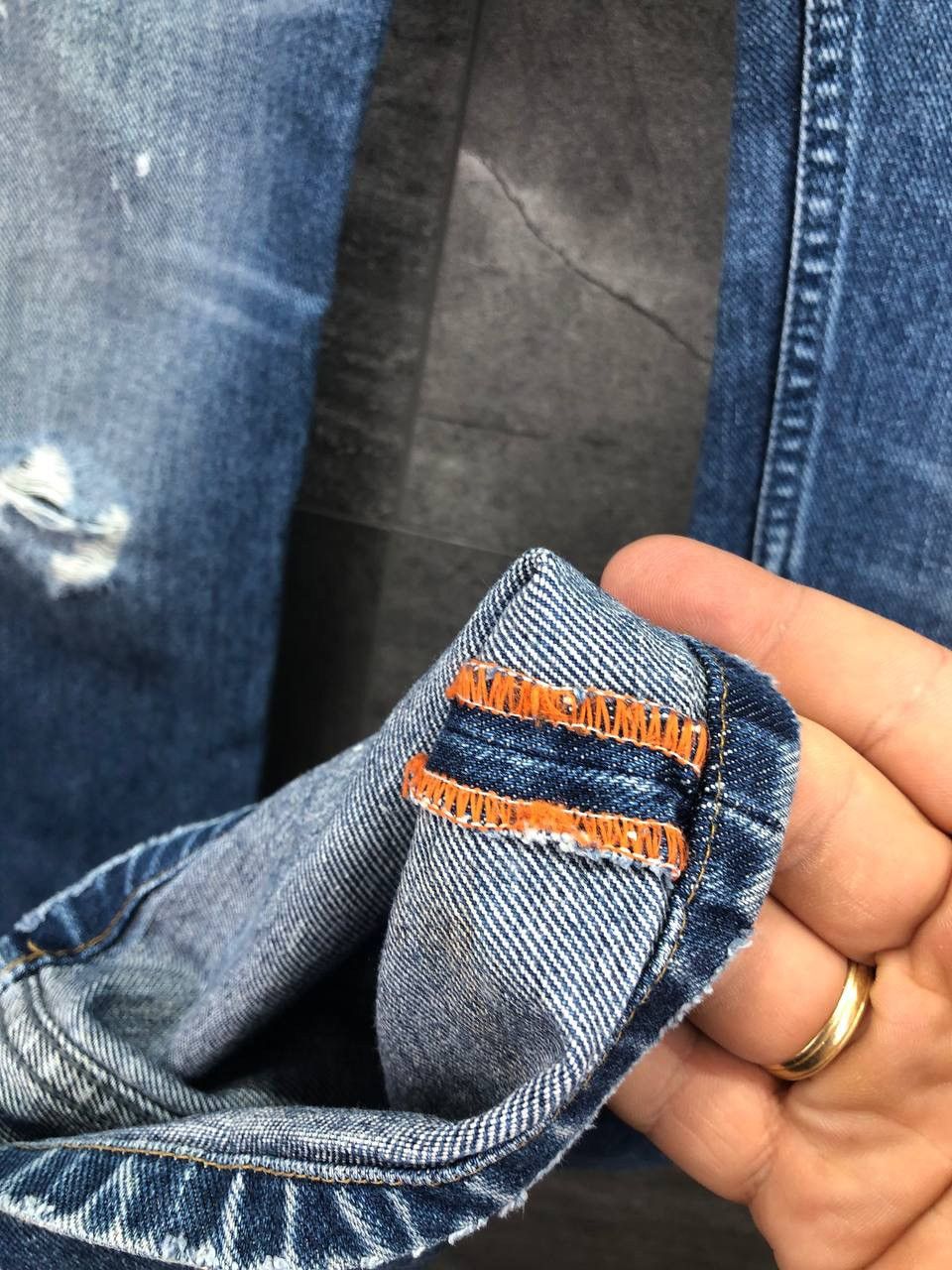 Diesel Vintage Diesel Denim Jeans Distressed Faded Pants Y2K Size US 31 - 9 Thumbnail