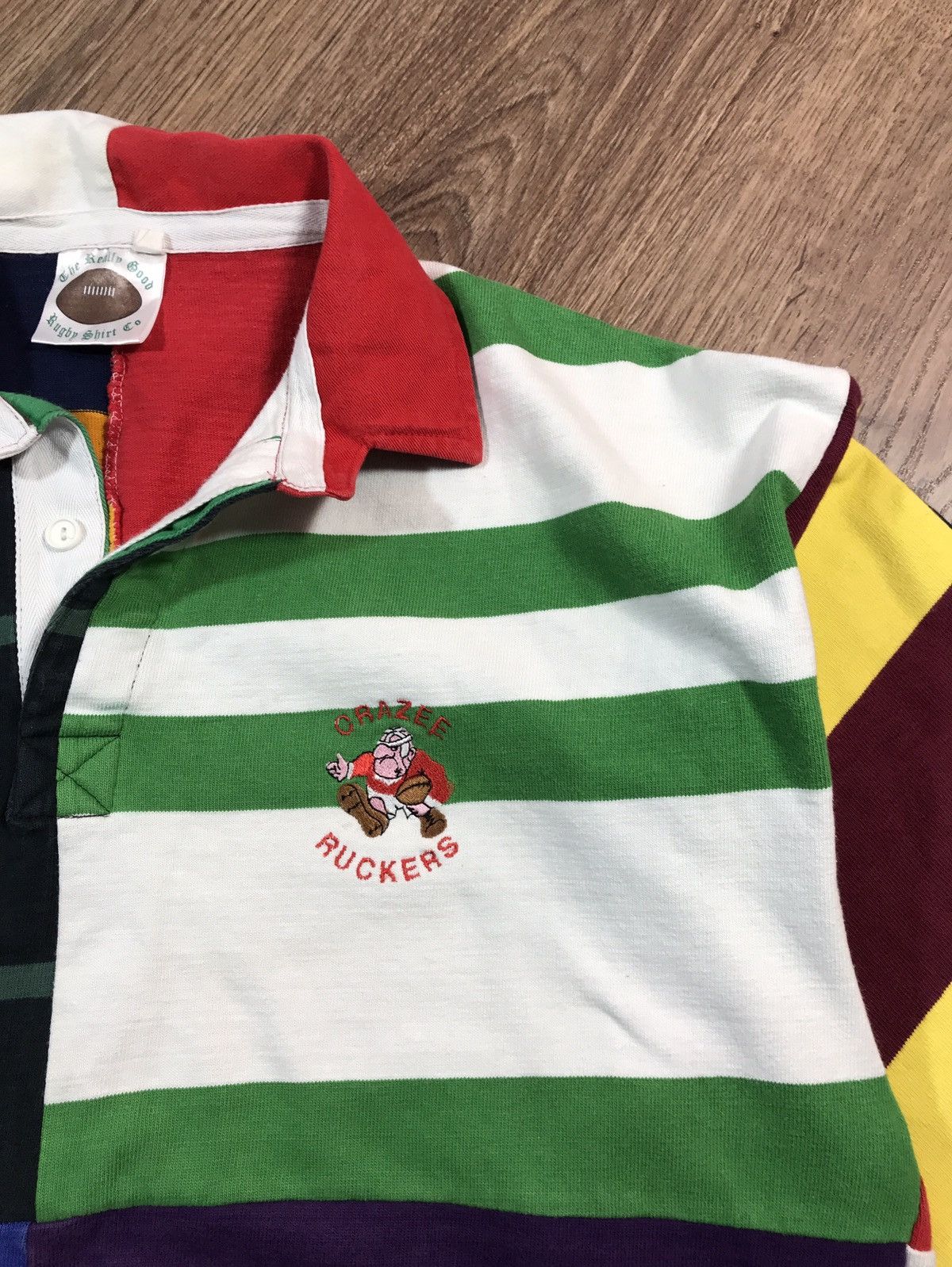 Vintage Vintage Rugby Long Sleeve Shirt 80-90s Size US M / EU 48-50 / 2 - 4 Thumbnail