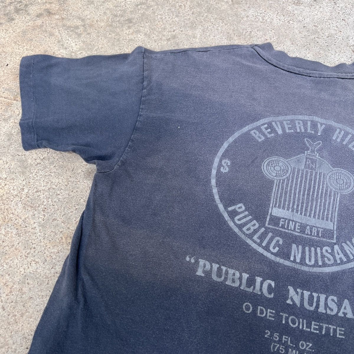 Vintage Vintage 90s Public Nuisance Faded graphic streetwear Size US XL / EU 56 / 4 - 3 Thumbnail