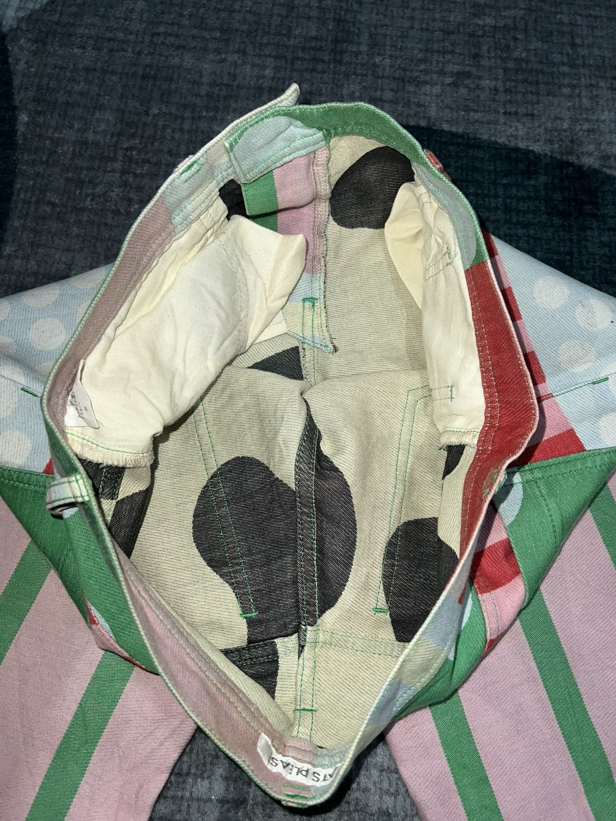 Issey Miyake Rare! 2000s Pleats Please - Mixed Print Pop Art Short Size US 28 / EU 44 - 5 Thumbnail