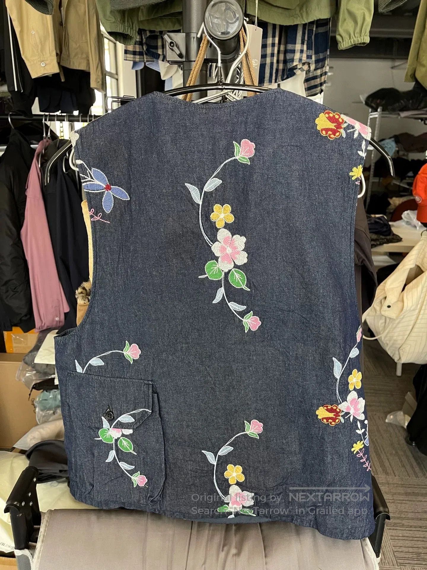 Engineered Garments Engineered Garments Cotton Embroidered Vest. Size M / US 6-8 / IT 42-44 - 4 Thumbnail