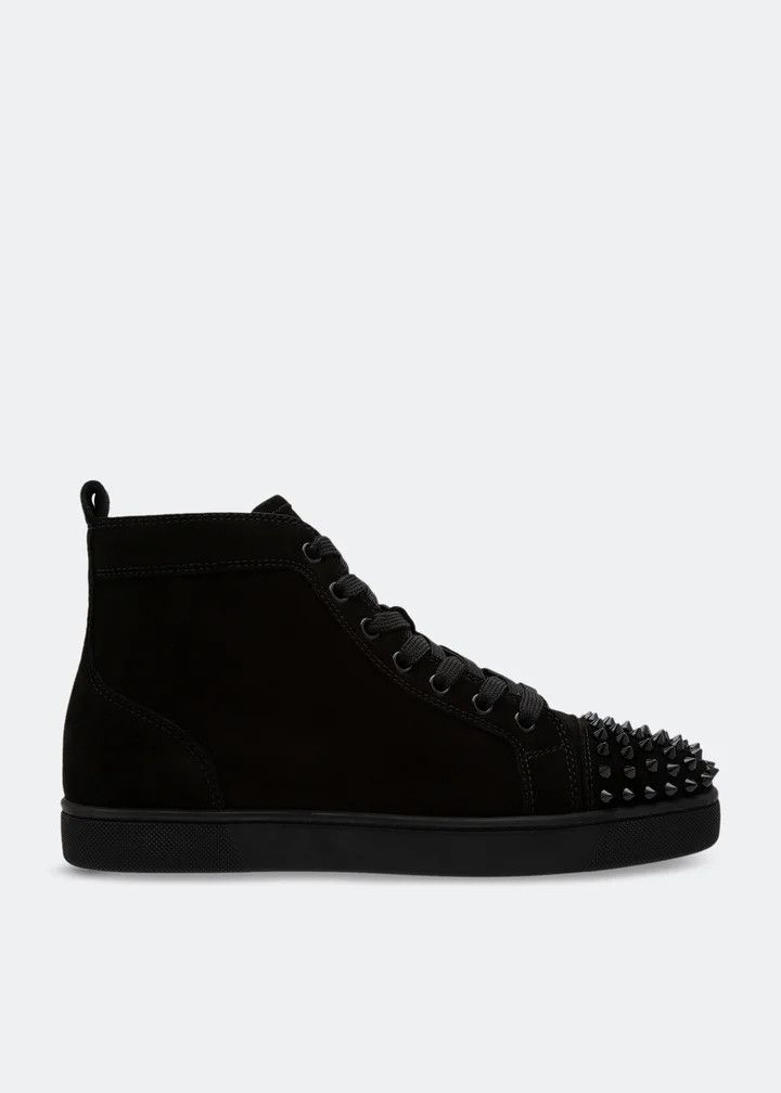 Christian Louboutin o1bcso1str0825 Lou Spikes in Black Size US 11 / EU 44 - 1 Thumbnail