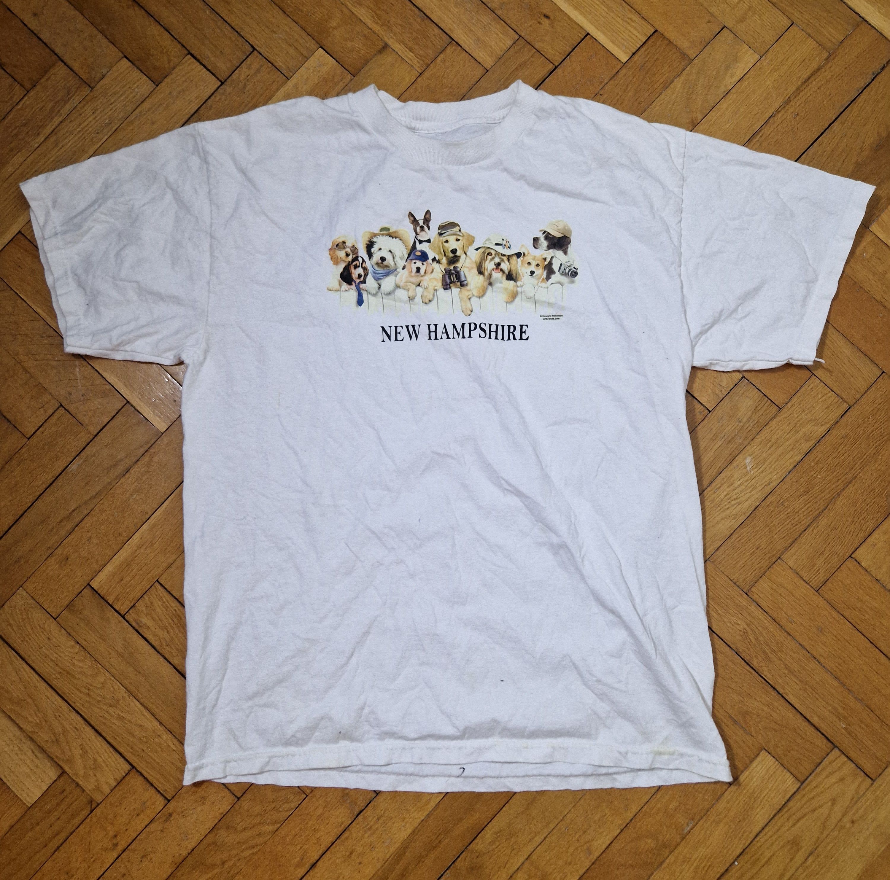 Vintage vintage dogs tee animals y2k 2000s 90s Size US L / EU 52-54 / 3 - 1 Thumbnail
